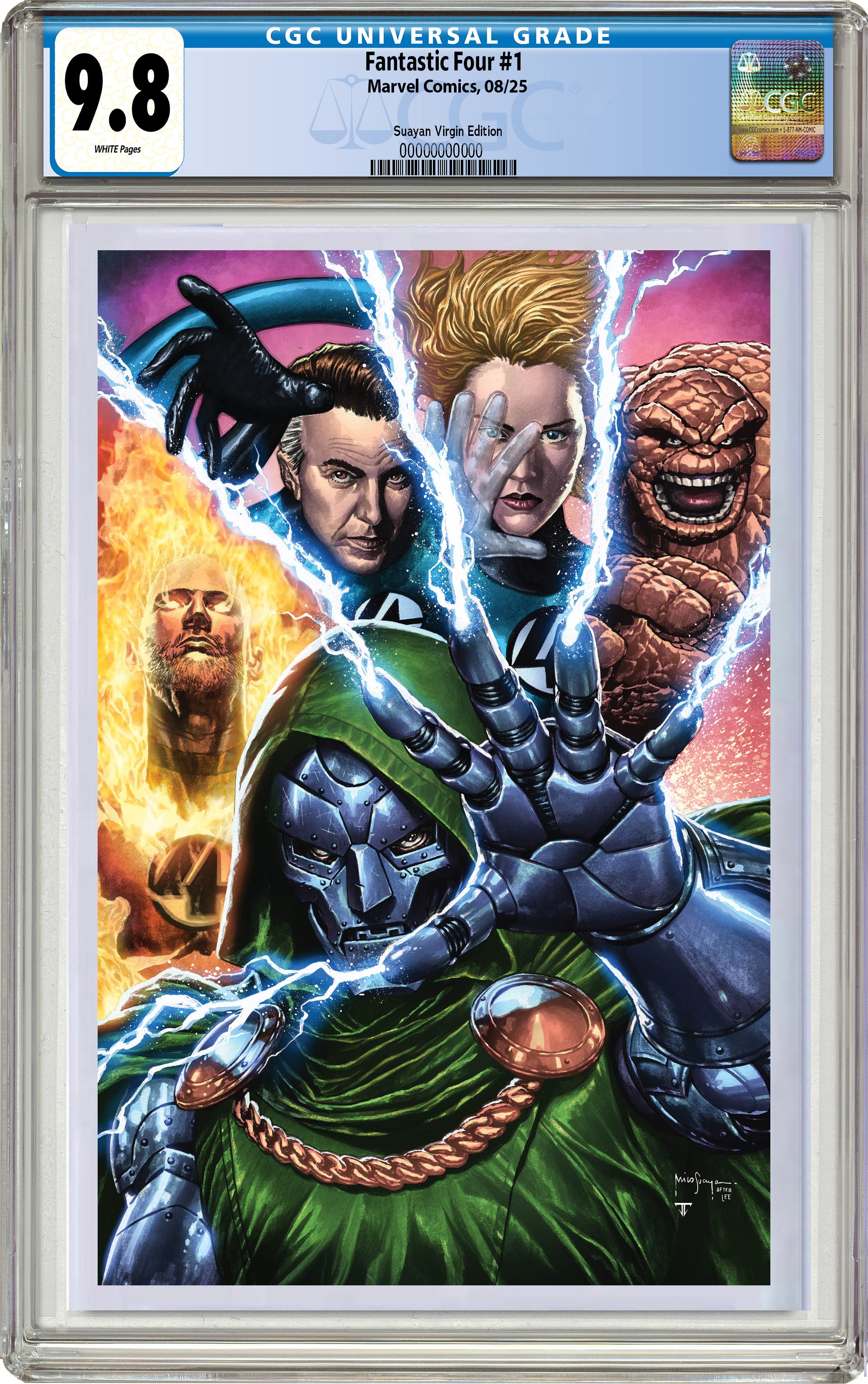 FANTASTIC FOUR #1 MICO SUAYAN SDCC EXCLUSIVE VARIANT COVER OPTIONS