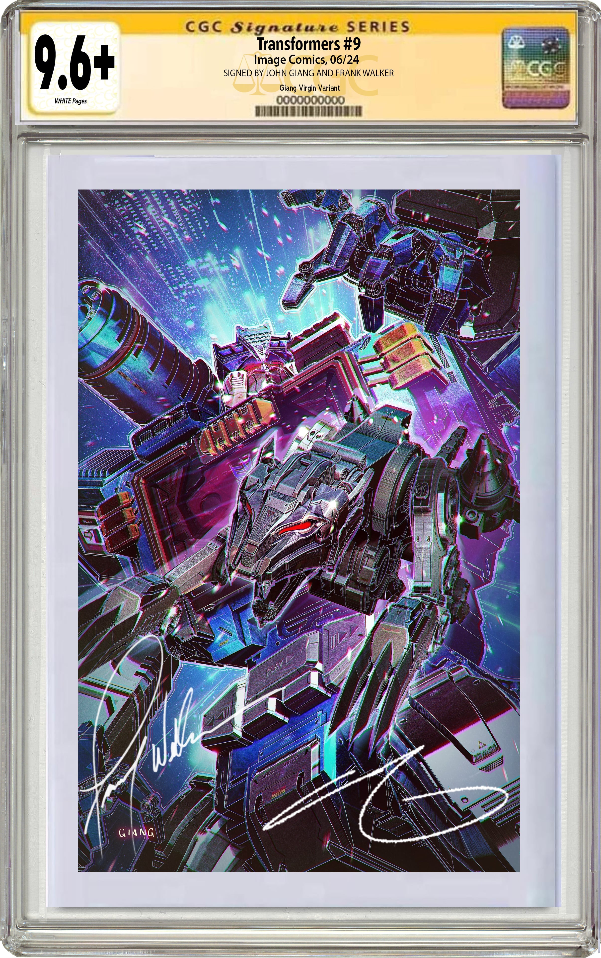 TRANSFORMERS #9 FRANK WELKER & JOHN GIANG SIGNATURE SERIES OPPORTUNITY