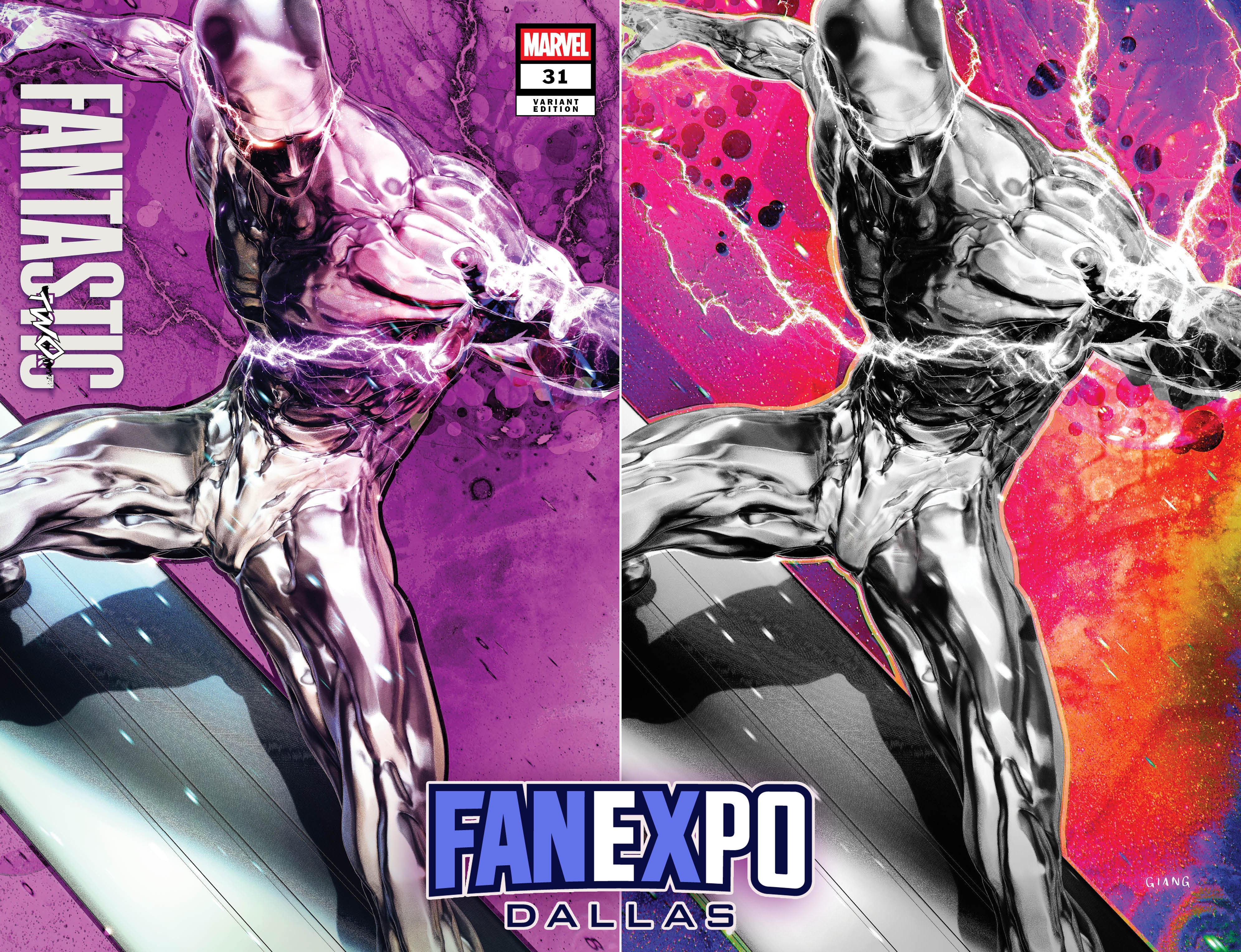 FANTASTIC FOUR #31 JOHN GIANG FANEXPO DALLAS EXCLUSIVE VARIANT COVERS