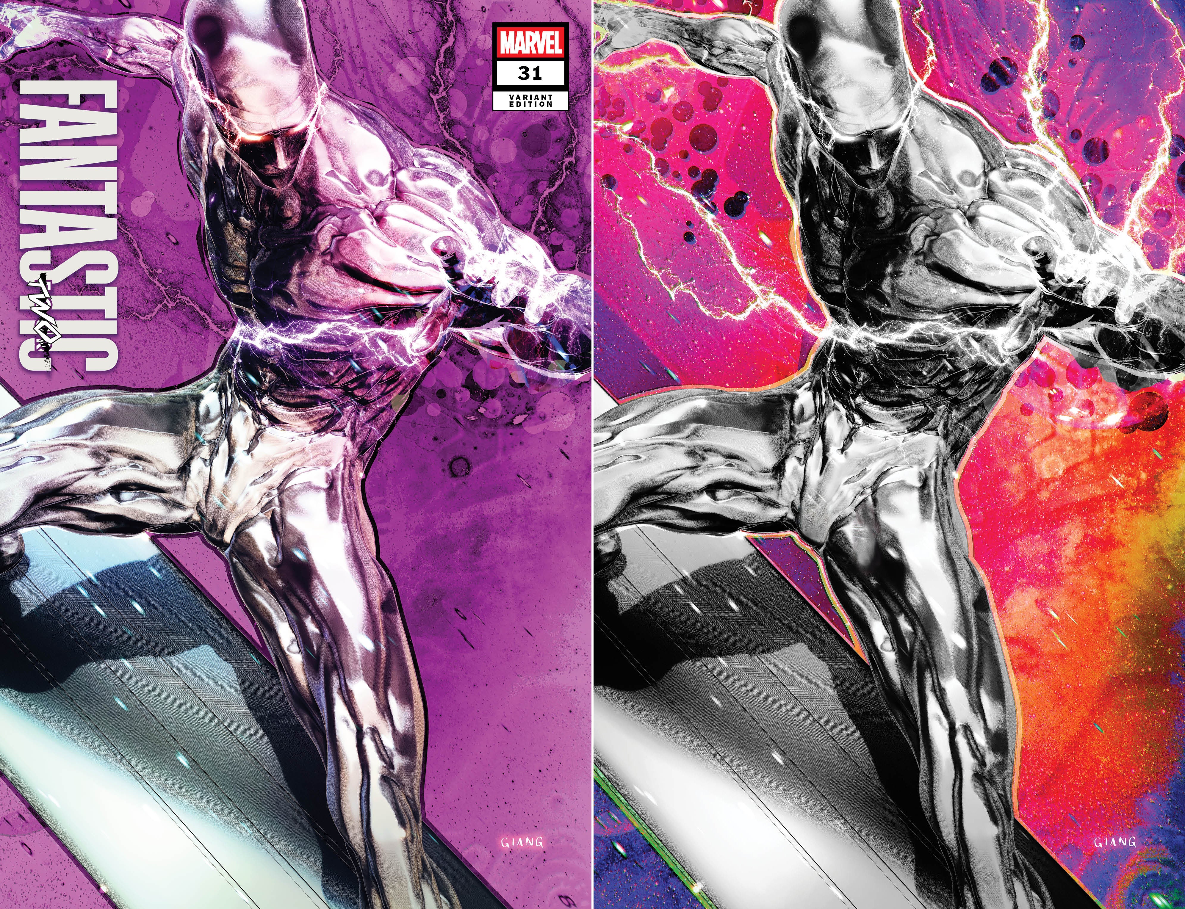 FANTASTIC FOUR #31 JOHN GIANG FANEXPO DALLAS EXCLUSIVE VARIANT COVERS