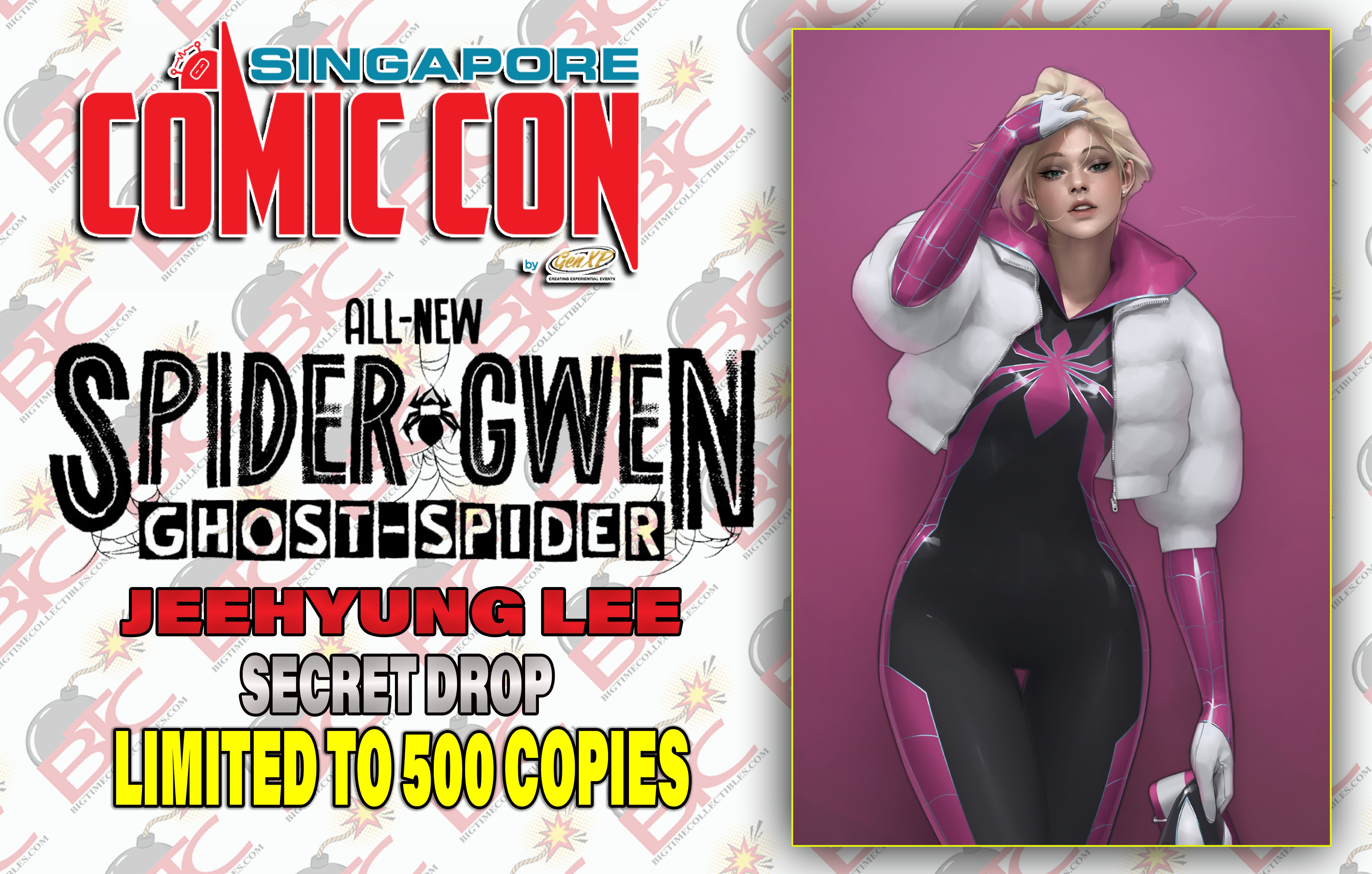 ALL-NEW SPIDER-GWEN: THE GHOST-SPIDER #1 JEEHYUNG LEE SGCC EXCLUSIVE SECRET DROP