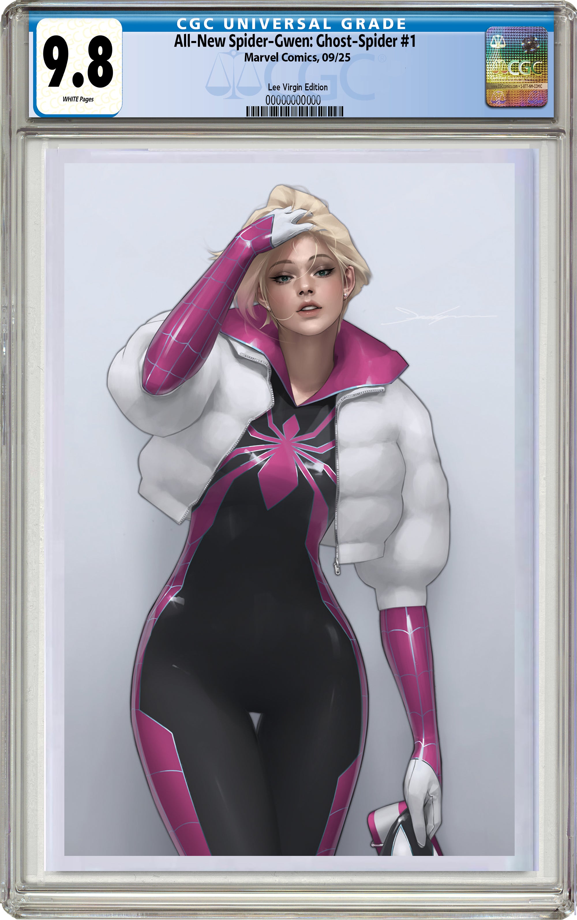 ALL-NEW SPIDER-GWEN: THE GHOST-SPIDER #1 JEEHYUNG LEE FANEXPO CHICAGO EXCLUSIVE VARIANT COVER OPTIONS