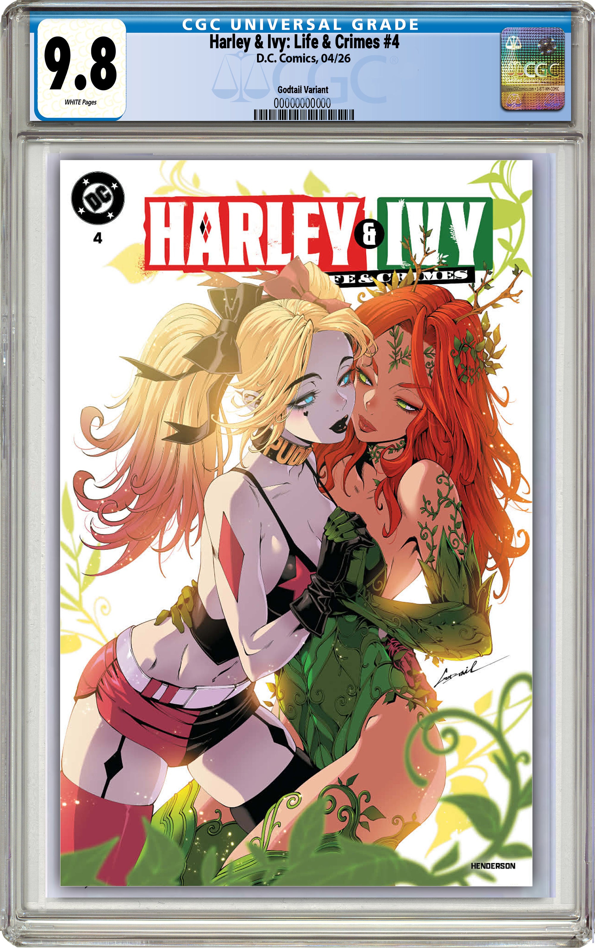 HARLEY AND IVY LIFE AND CRIMES #4 GODTAIL EXCLUSIVE VARIANT COVERS