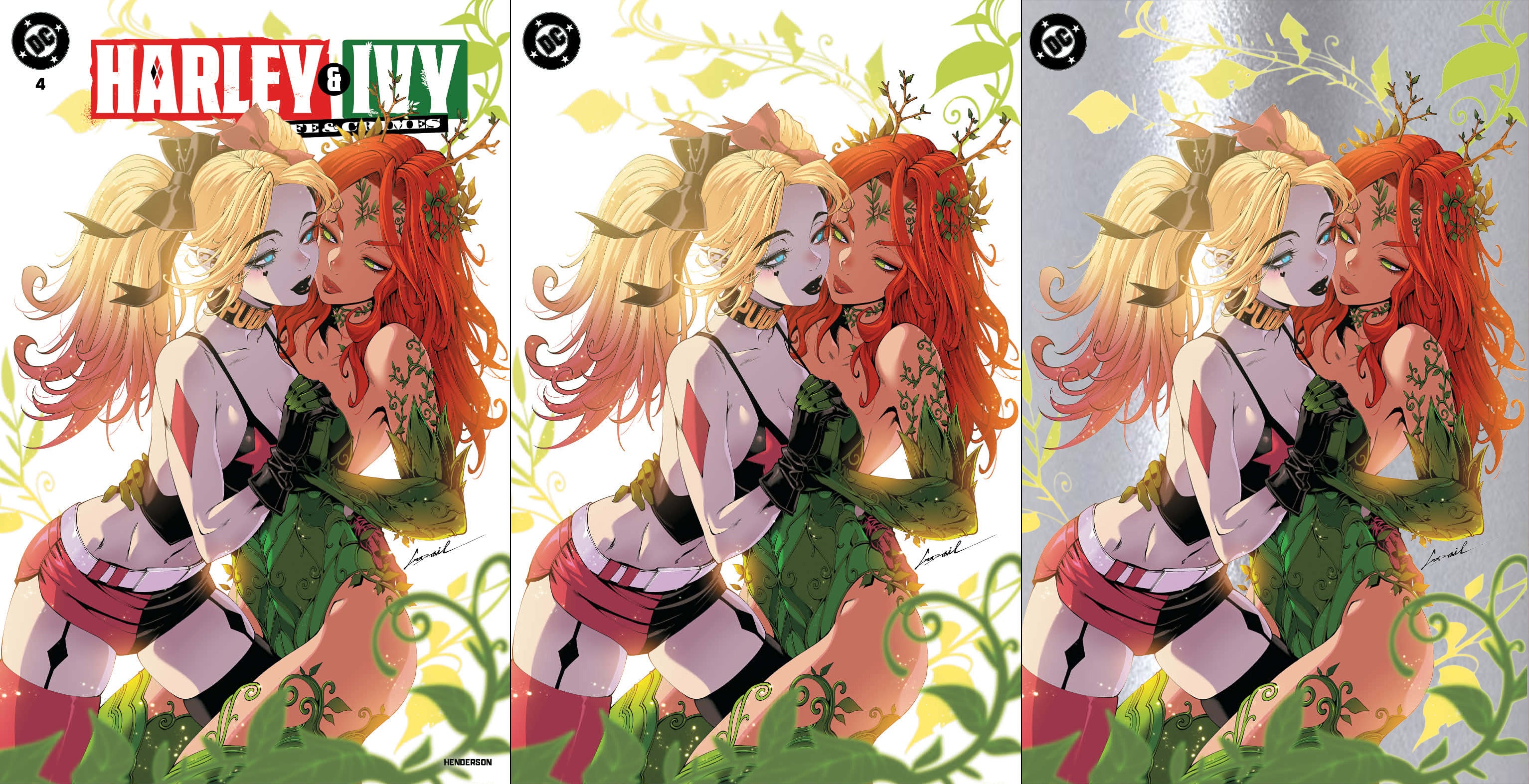 HARLEY AND IVY LIFE AND CRIMES #4 GODTAIL EXCLUSIVE VARIANT COVERS