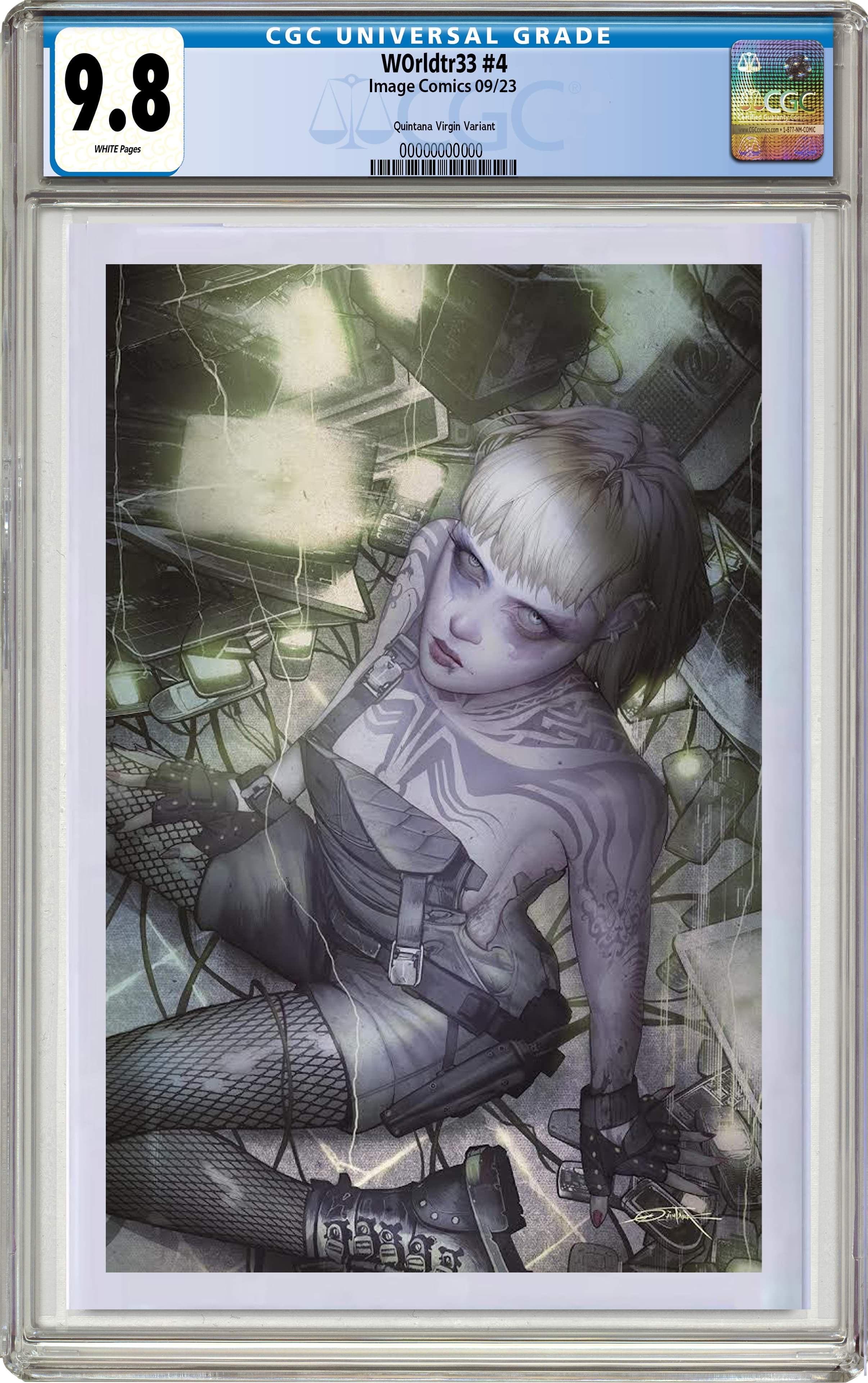 W0RLDTR33 #4 DAN QUINTANA EXCLUSIVE VIRGIN VARIANT -07/26/23