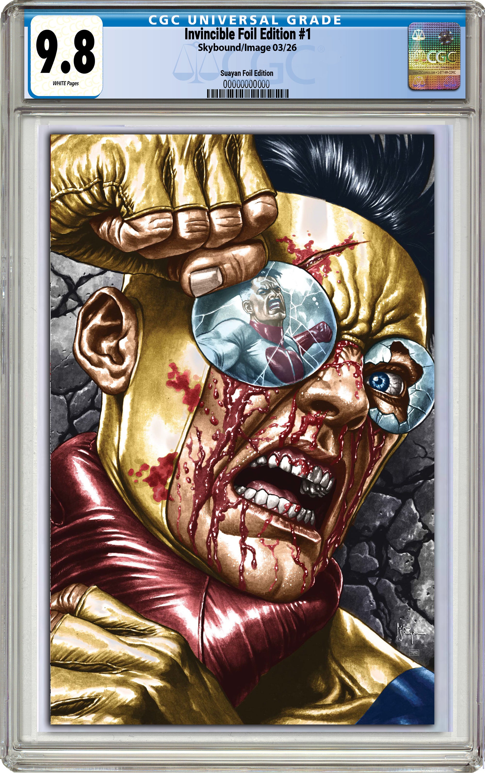 INVINCIBLE FOIL EDITION #1 MICO SUAYAN C2E2 EXCLUSIVE FOIL EDITION