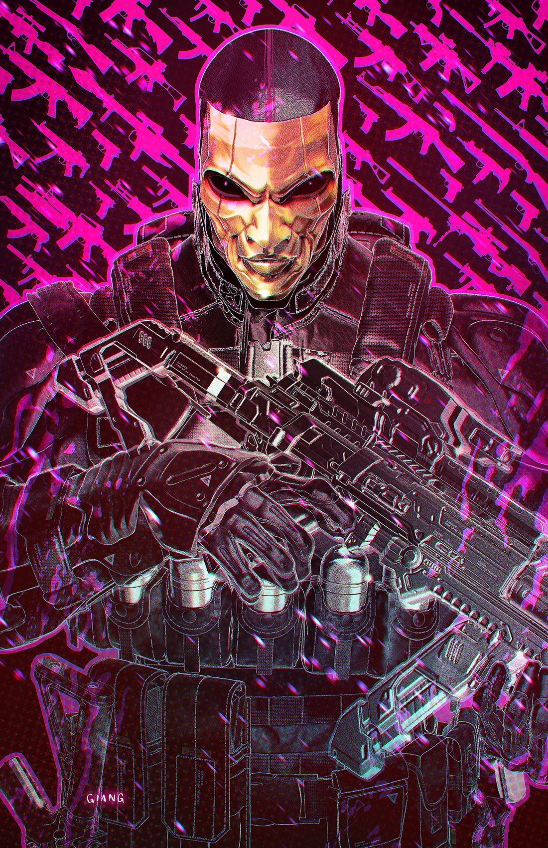 EXQUISITE CORPSES #1 JOHN GIANG FOIL EXCLUSIVE SDCC SECRET DROP. LIMITED TO 300 COPIES.