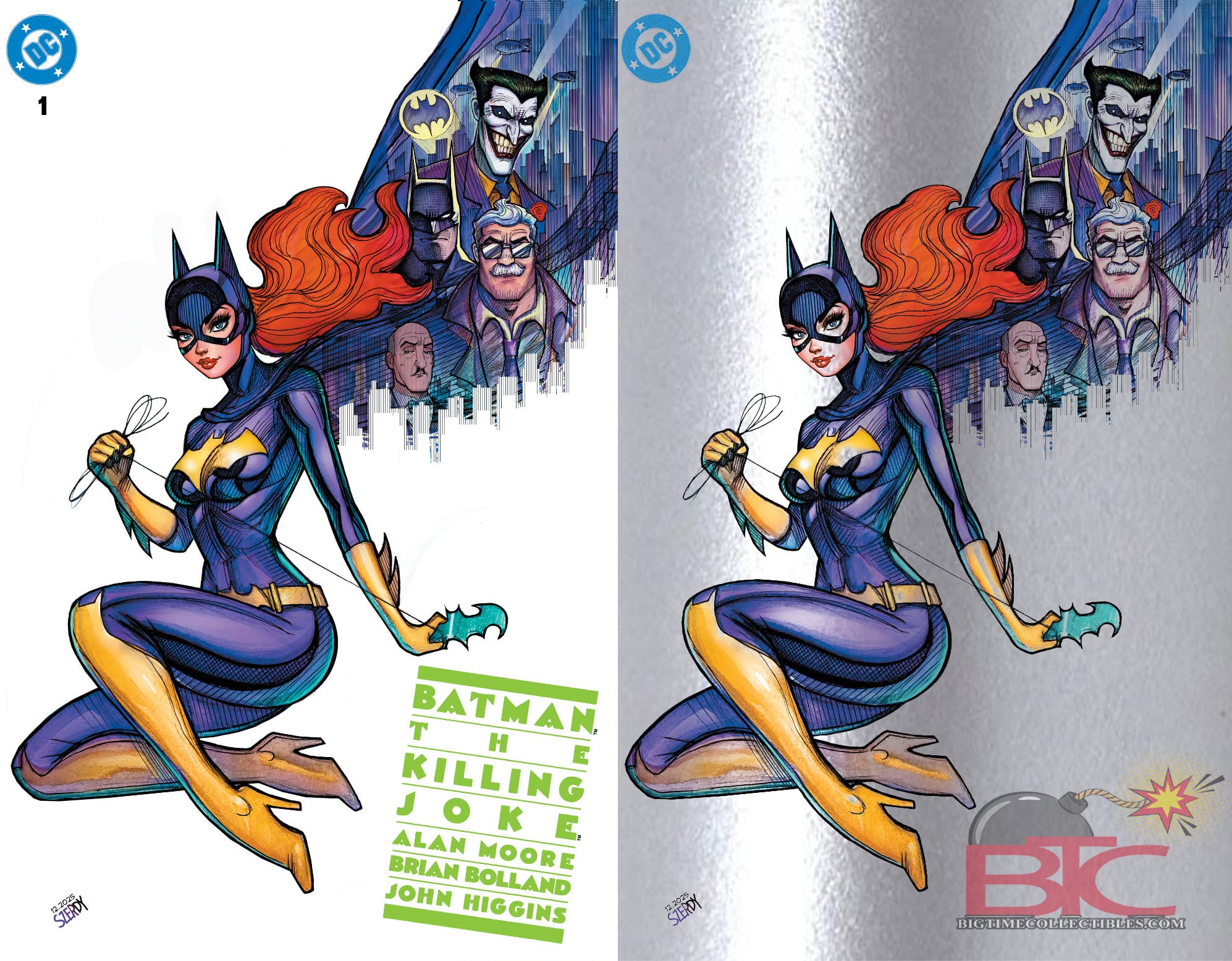 BATMAN THE KILLING JOKE #1 NATHAN SZERDY EXCLUSIVE VARIANT COVERS -- [