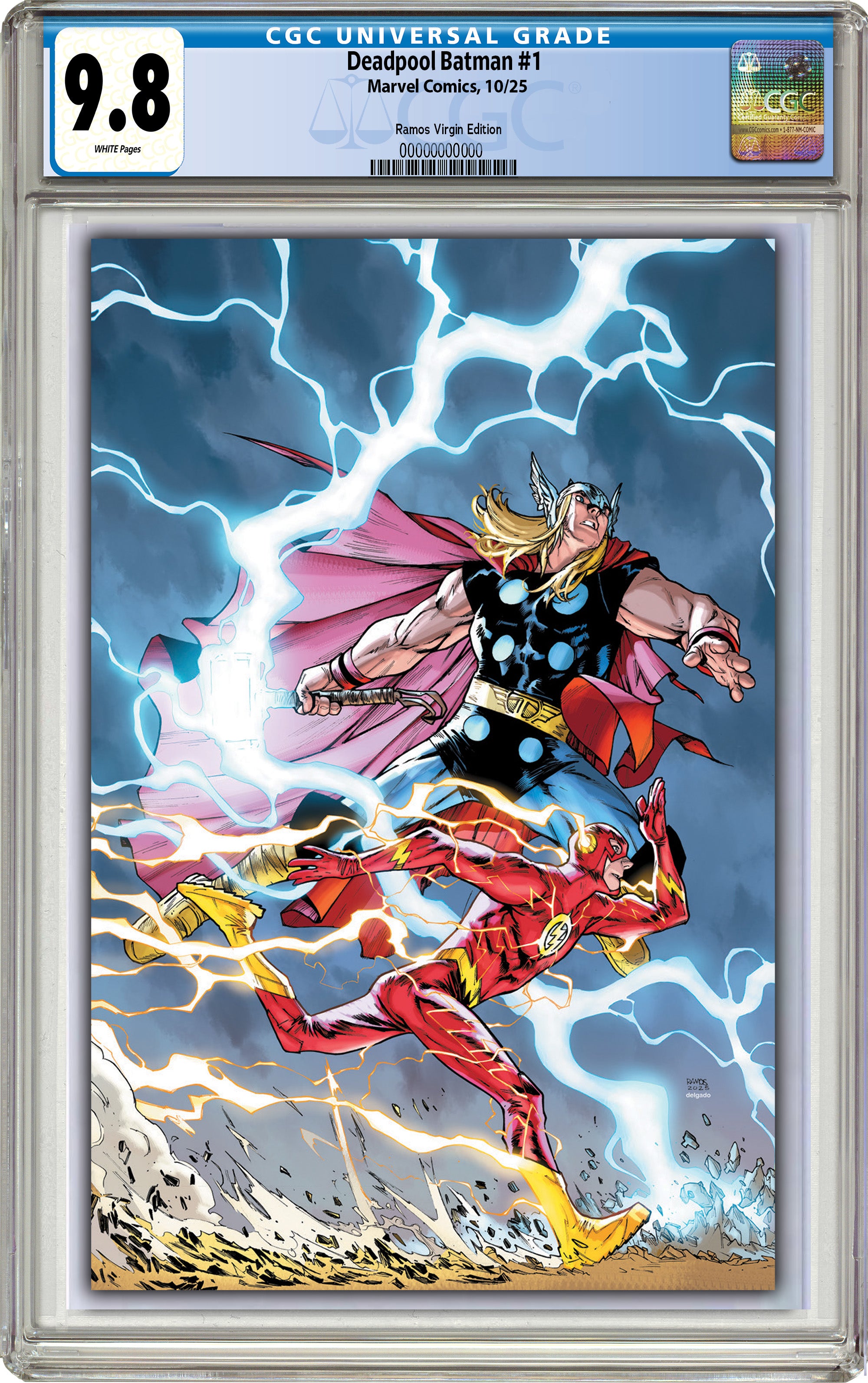 MARVEL/DC: DEADPOOL/BATMAN #1 HUMBERTO RAMOS NYCC EXCLUSIVE VARIANT COVER OPTIONS