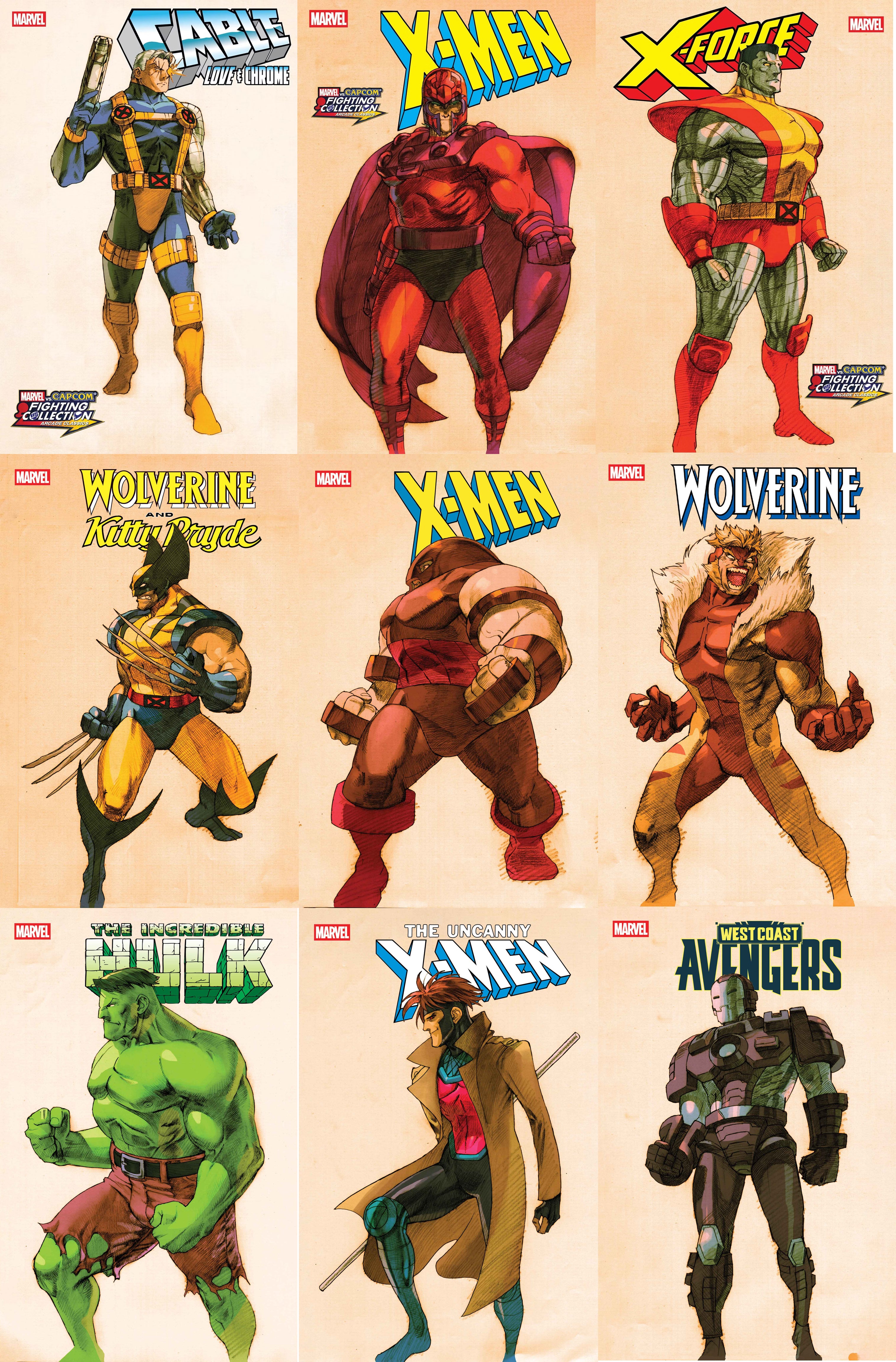 MARVEL VS CAPCOM 9-PACK ULTIMATE BUNDLE -04/30/25(CB97)(CB98)