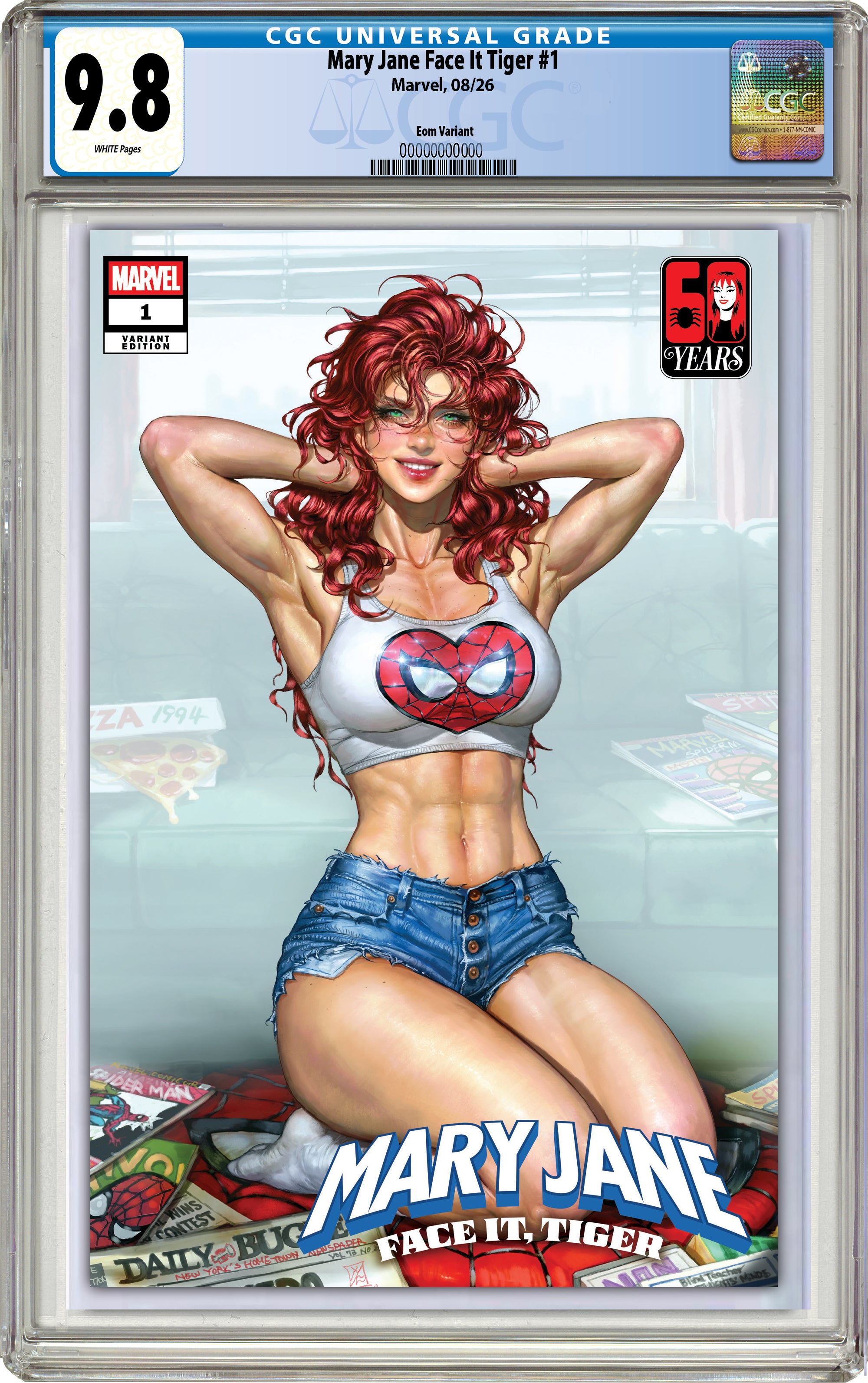 MARY JANE: FACE IT, TIGER #1 KYUYONG EOM FIRST EVER MARVEL EXCLUSIVE VARIANT COVER