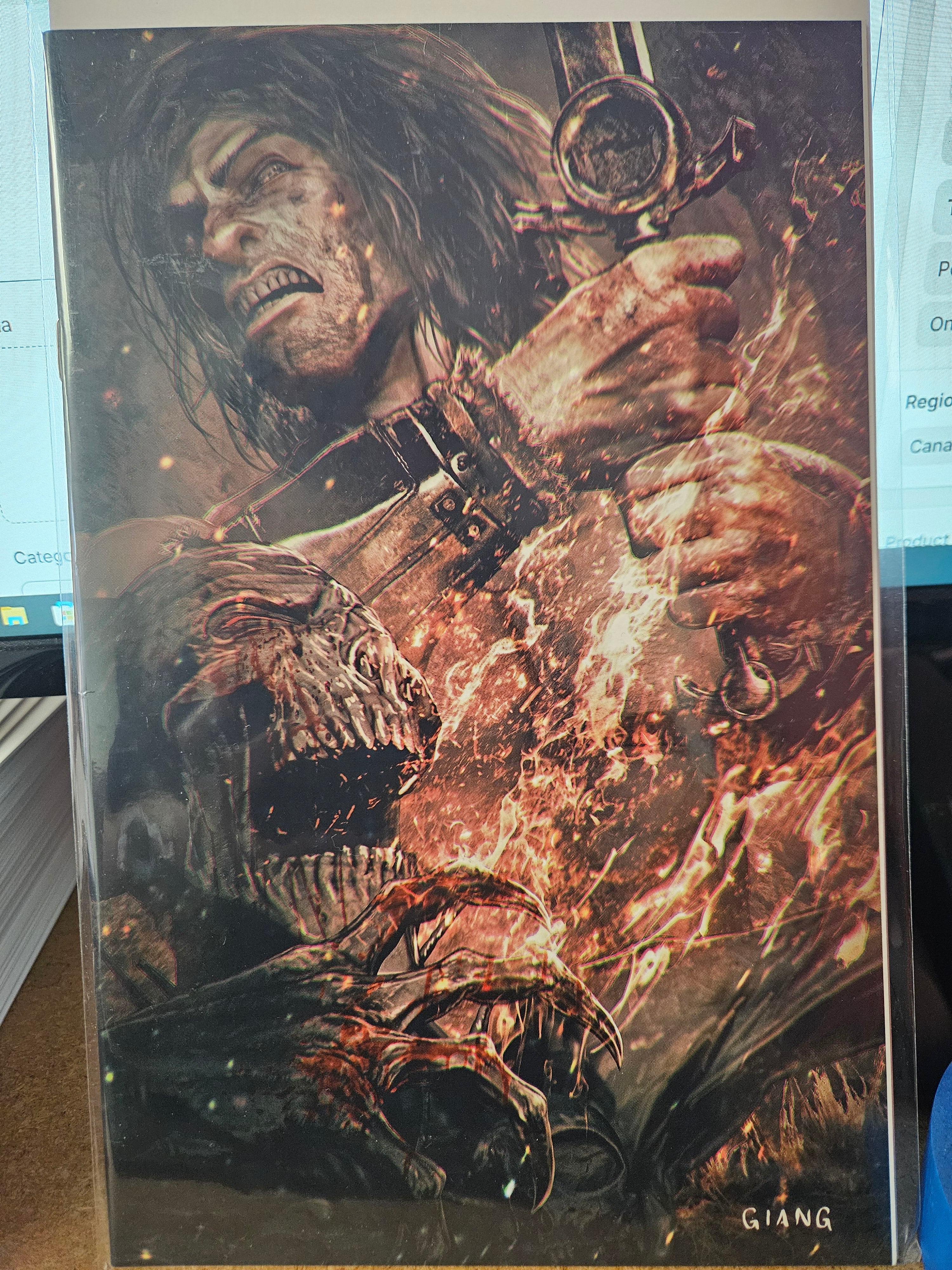 CIMMERIAN: IRON SHADOWS IN THE MOON #1 JOHN GIANG VIRGIN VARIANT (I146)