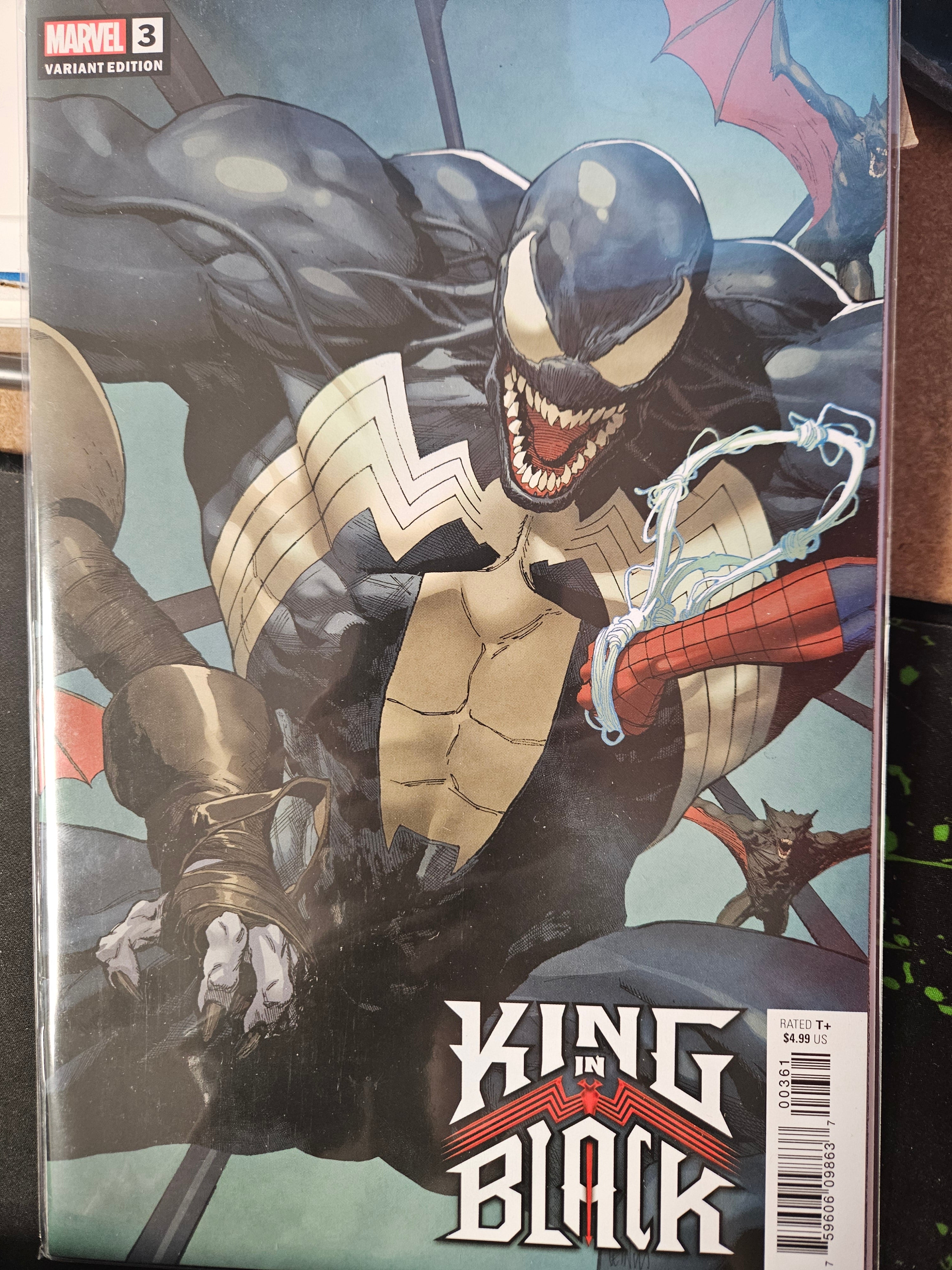 KING IN BLACK #3 LEINIL FRANCIS YU CONNECTING VARIANT 2021 MARVEL (CB132)