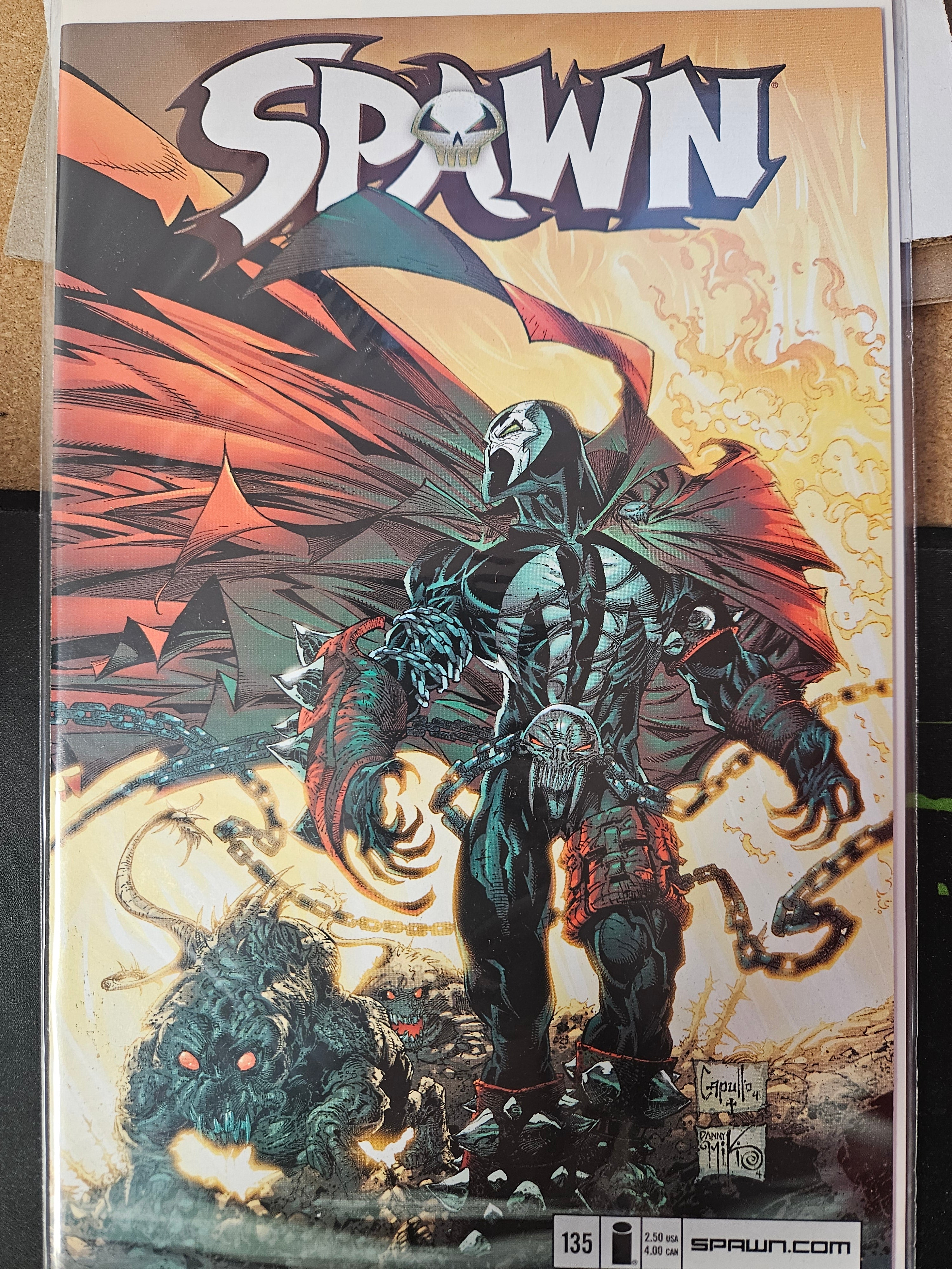 SPAWN #135 TODD MCFARLANE (CB133)