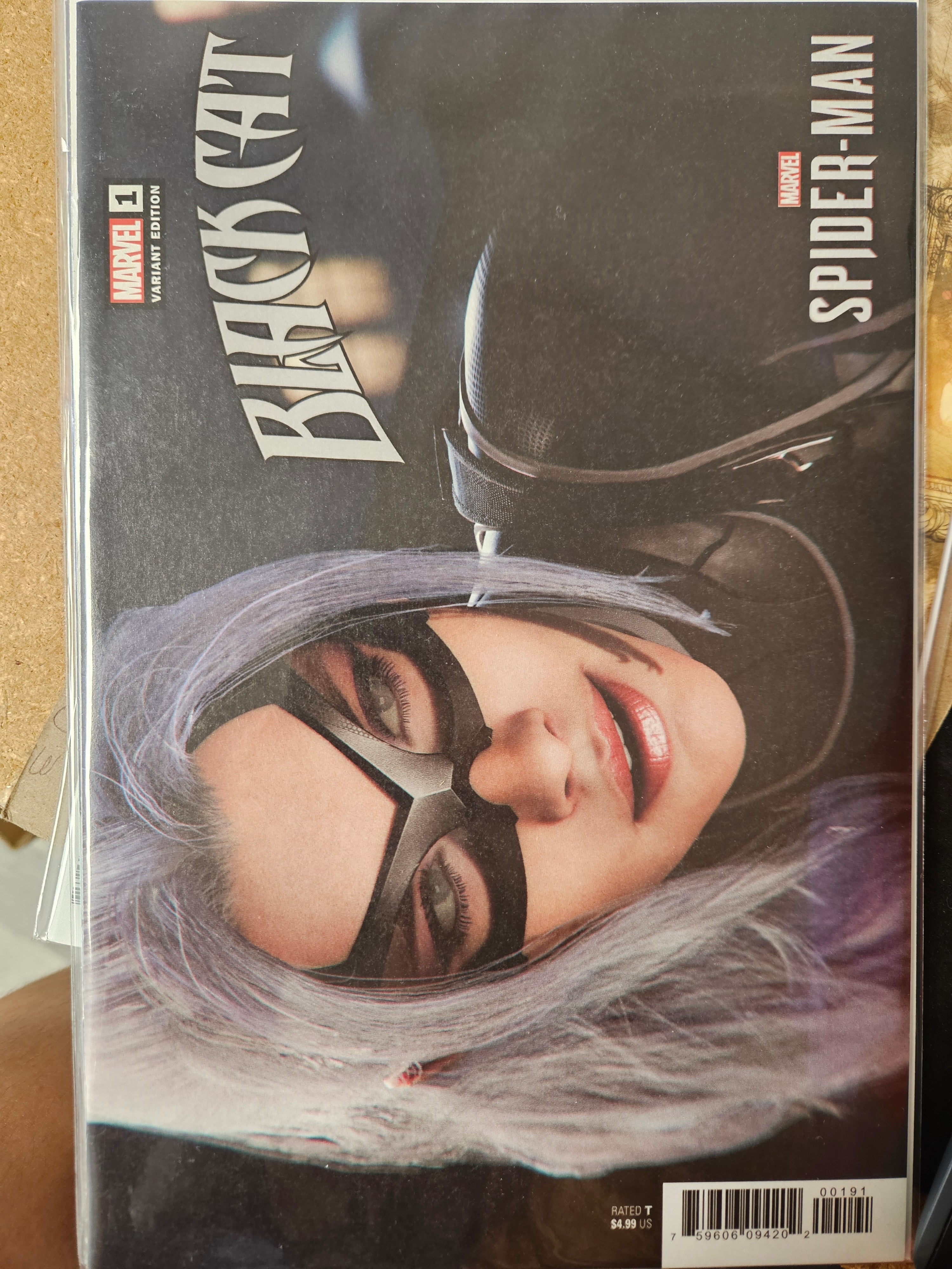 BLACK CAT #1 SPIDER-MAN GAME VARIANT (CB124)