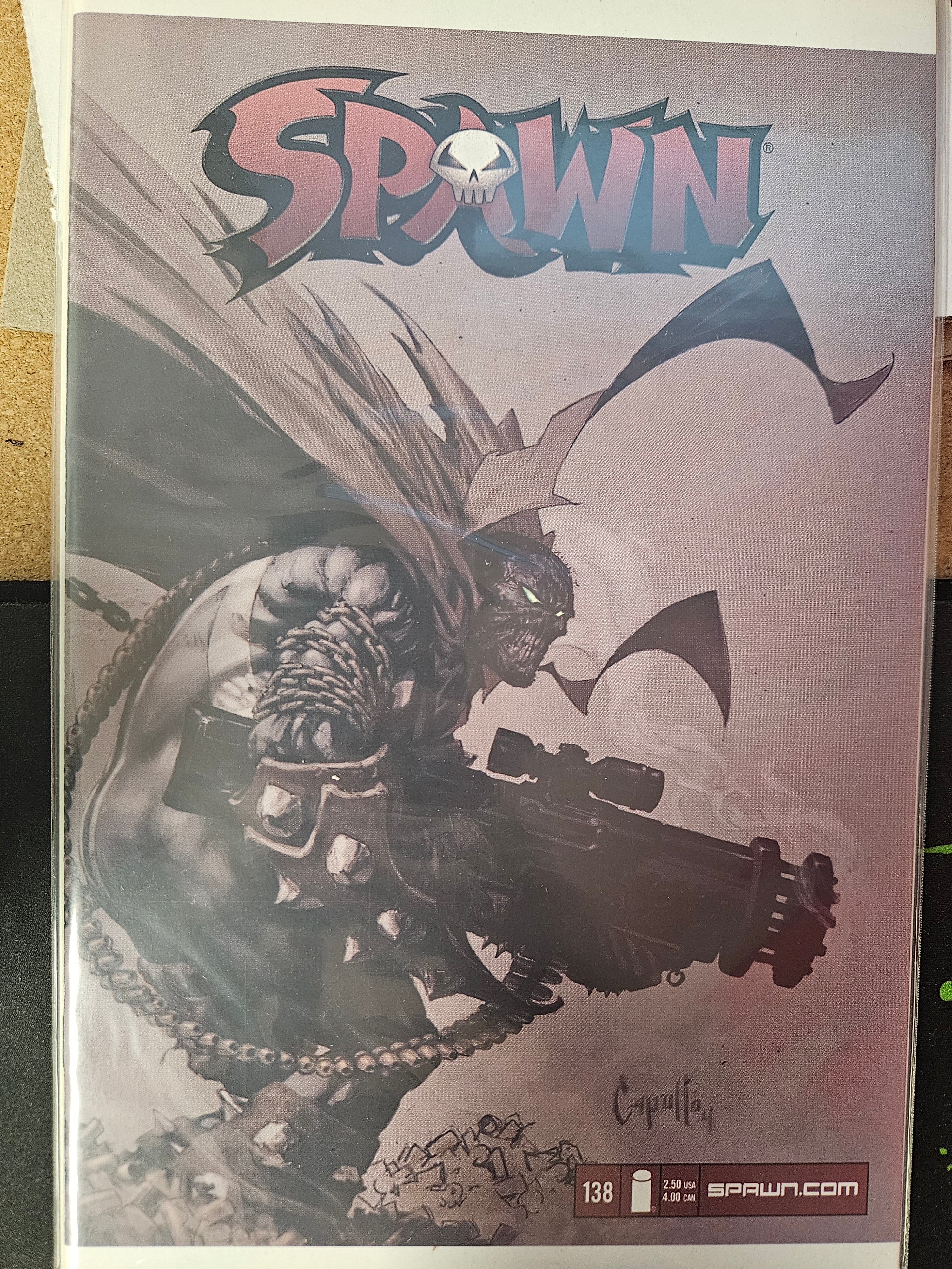 SPAWN #138 TODD MCFARLANE (CB133)