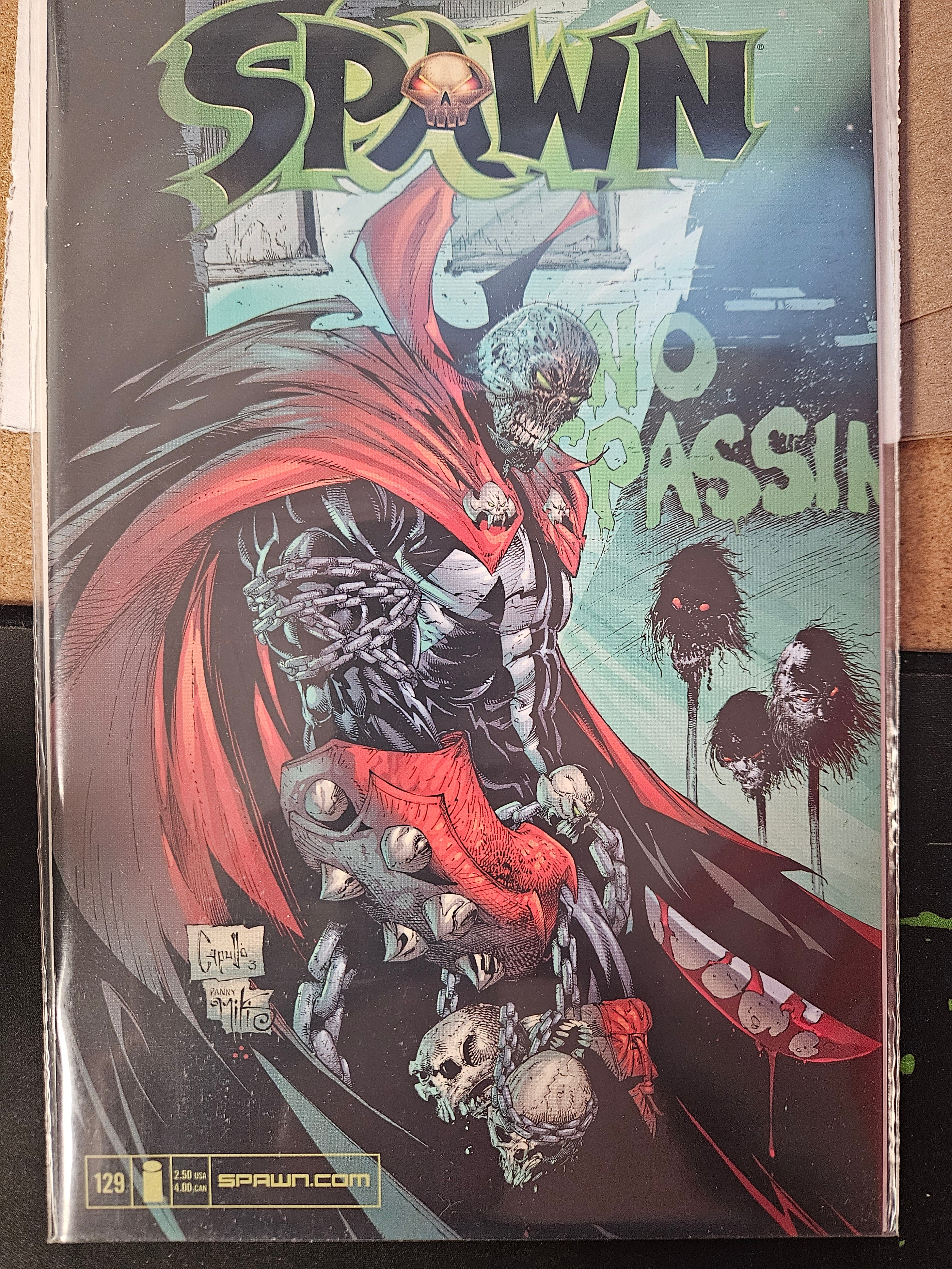 SPAWN #129 TODD MCFARLANE (CB132)