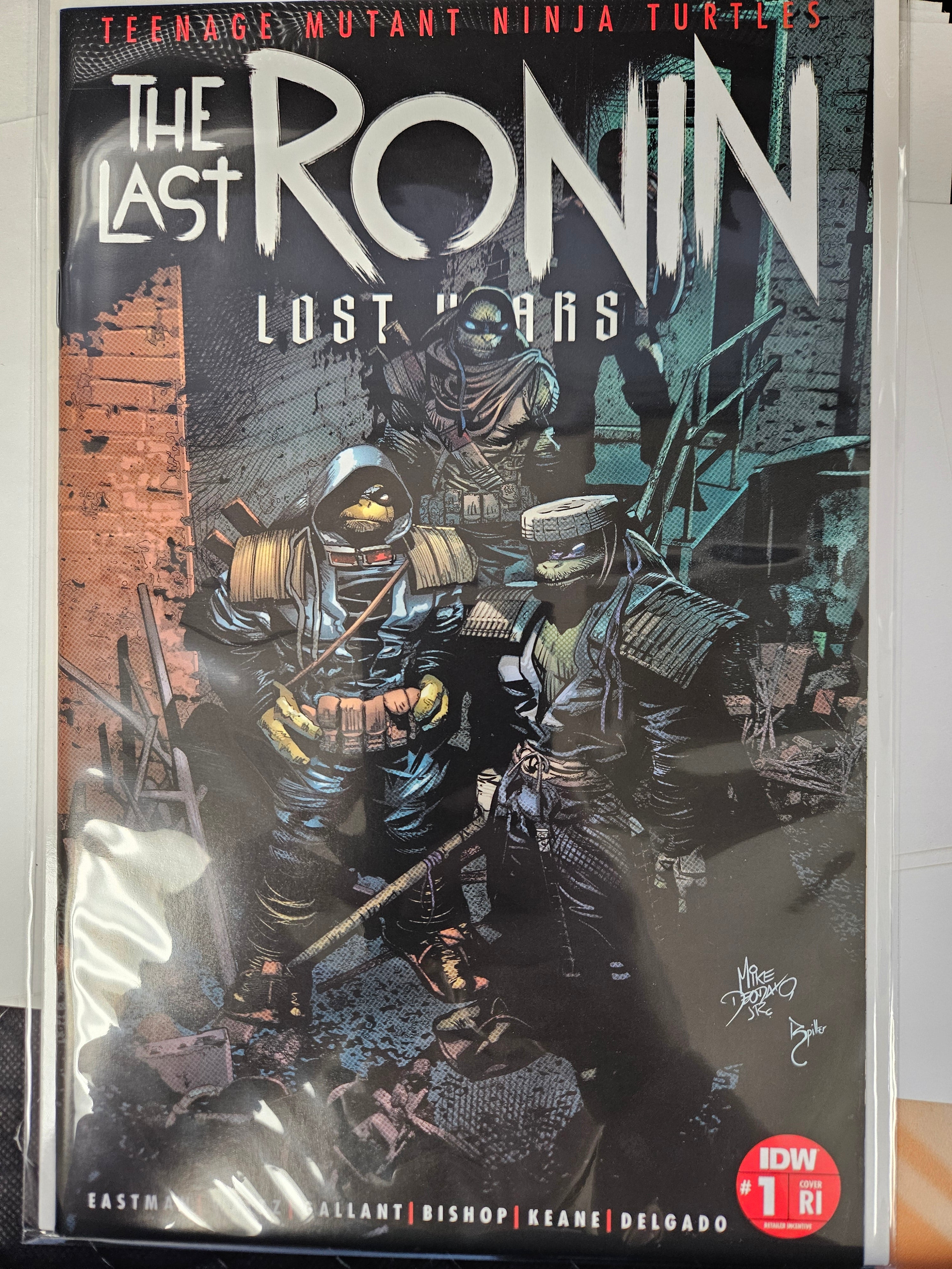 TMNT LAST RONIN LOST YEARS #1 TRADE DRESS MIKE DEODATO (I65)