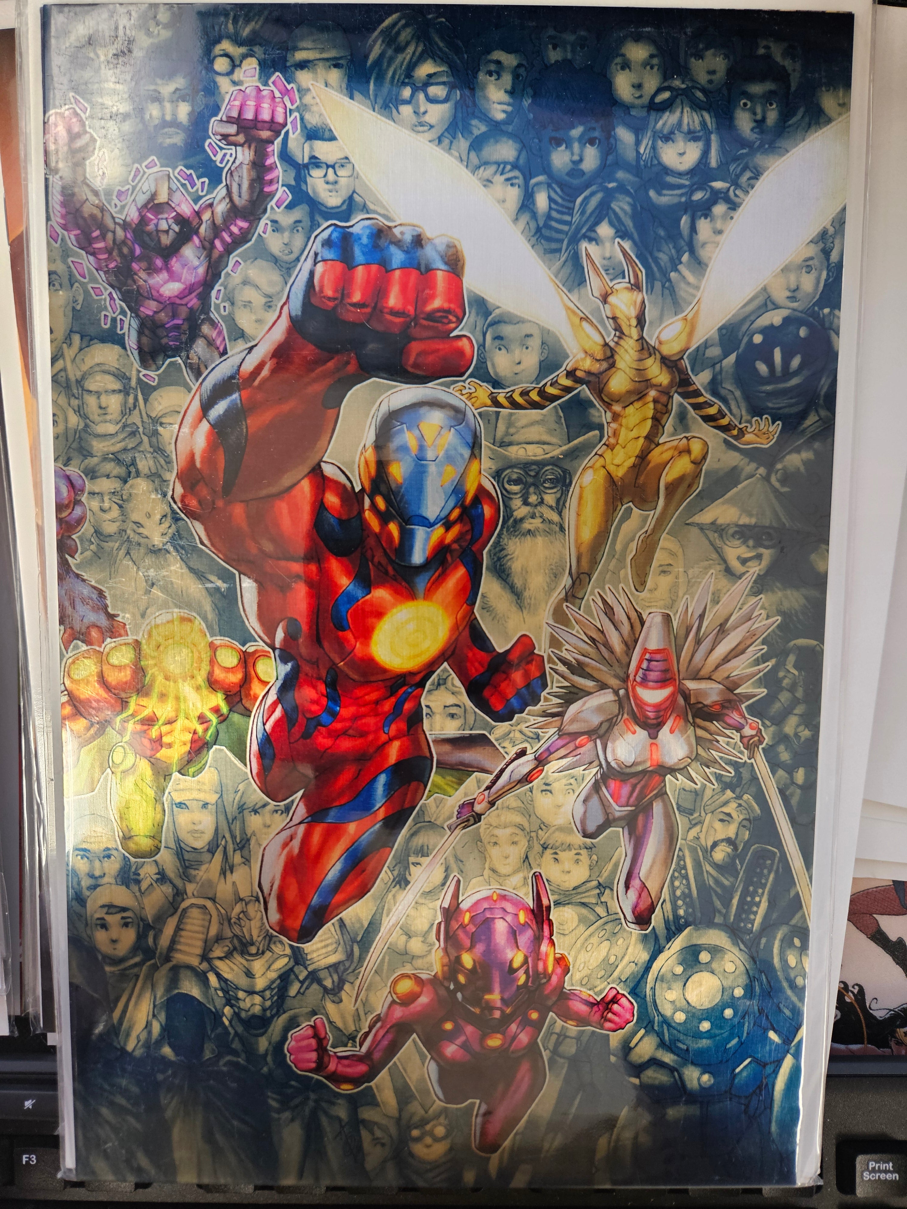 WE LIVE AGE OF PALLADIONS #1 ALAN QUAH METAL EDITION (I20)