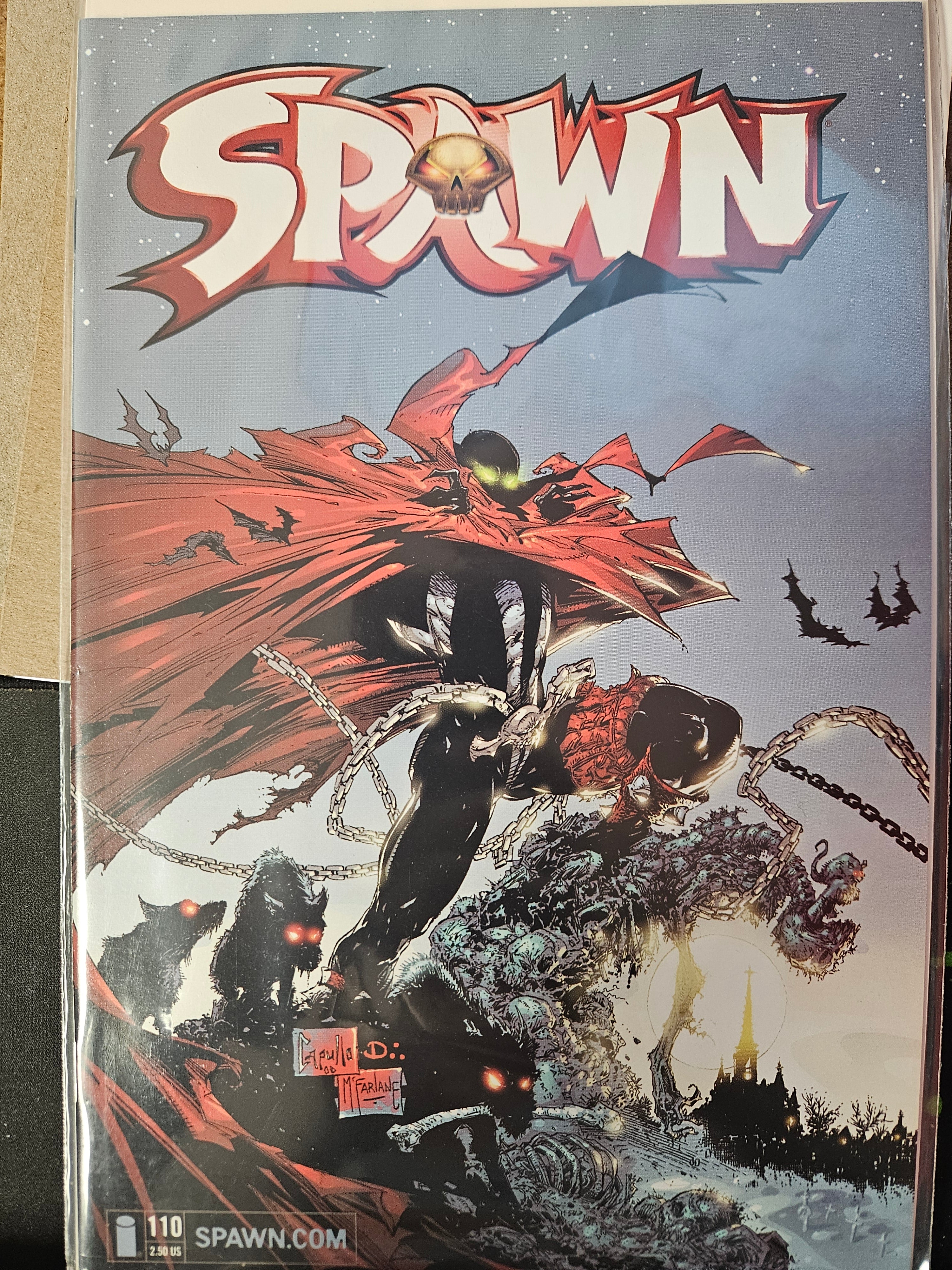 SPAWN #110 (2001) TODD MCFARLANE/GREG CAPULLO (CB132)