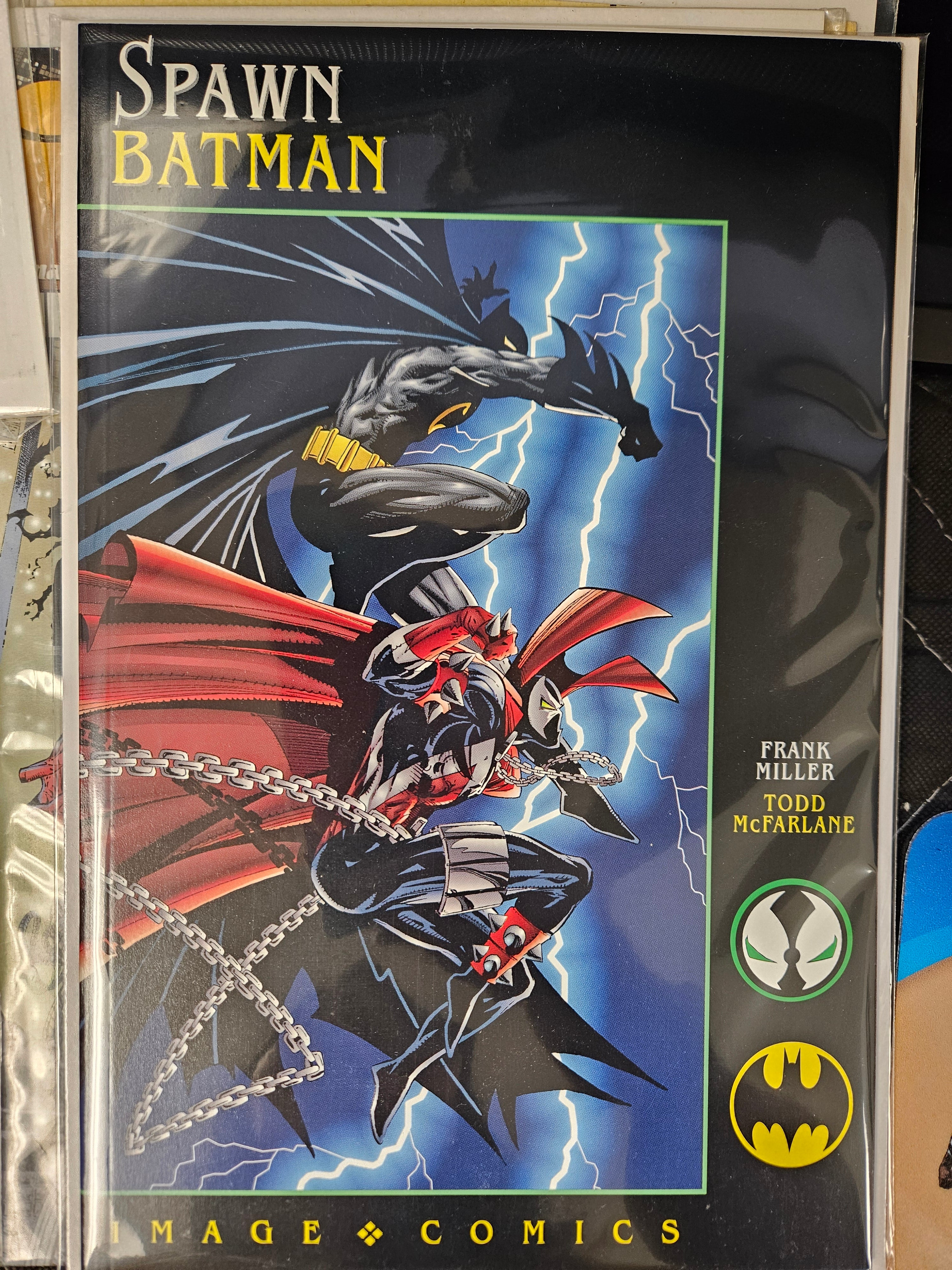 SPAWN BATMAN #1 1994 TODD MCFARLANE & FRANK MILLER (CB133)
