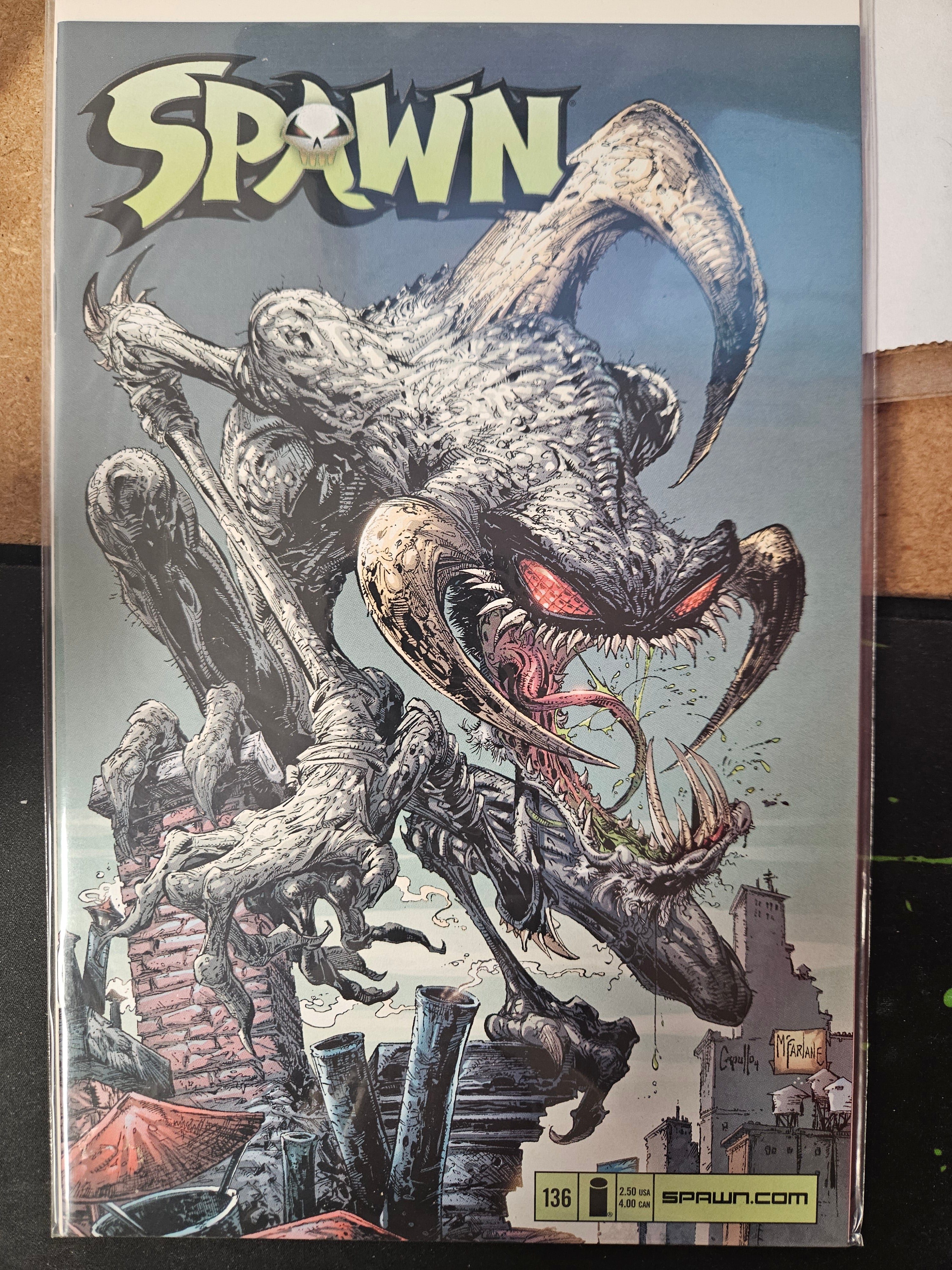 SPAWN #136 TODD MCFARLANE (CB133)