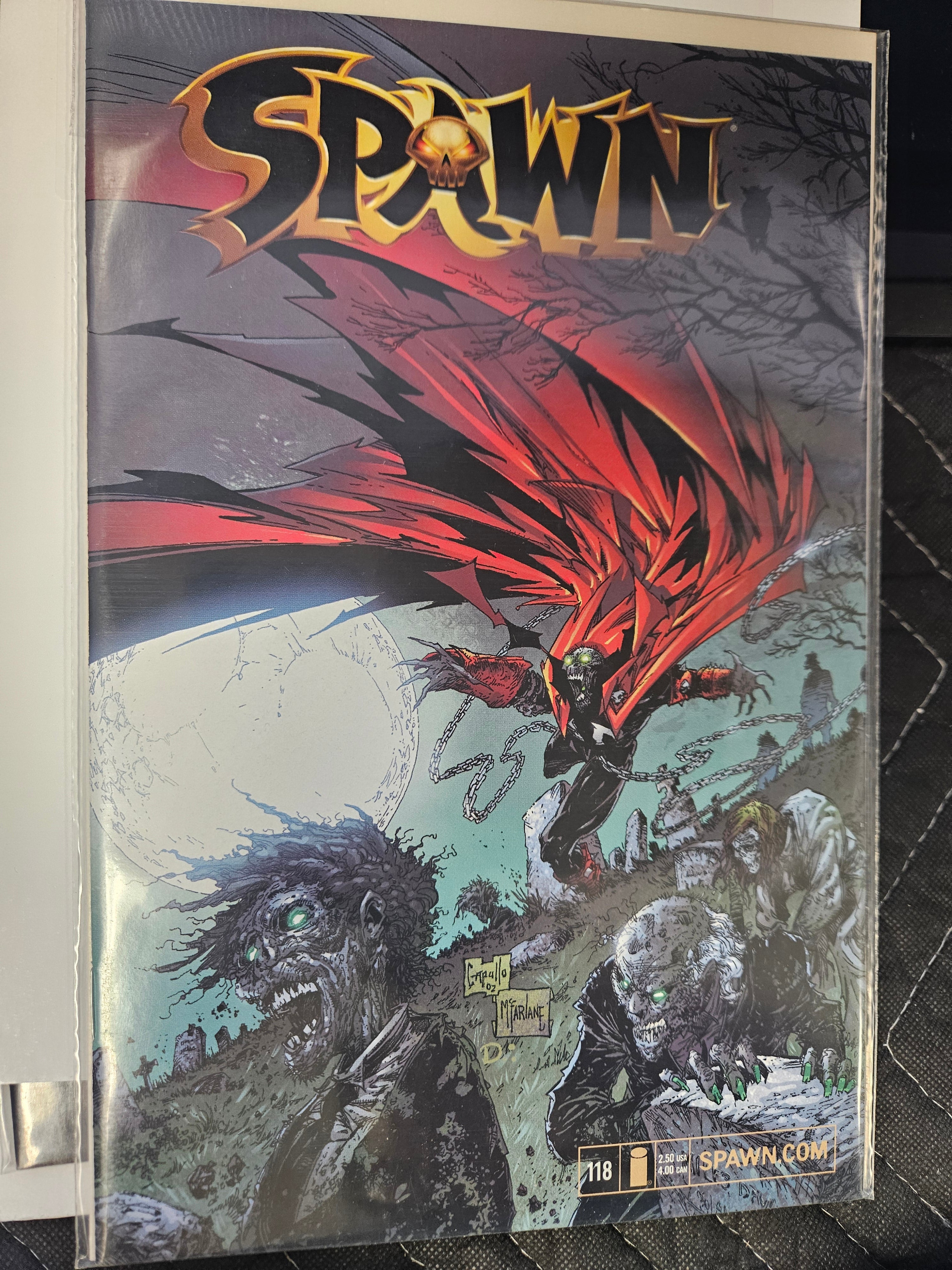 SPAWN #118 (2002) IMAGE COMICS TODD MCFARLANE/ GREG CAPULLO (CB132)