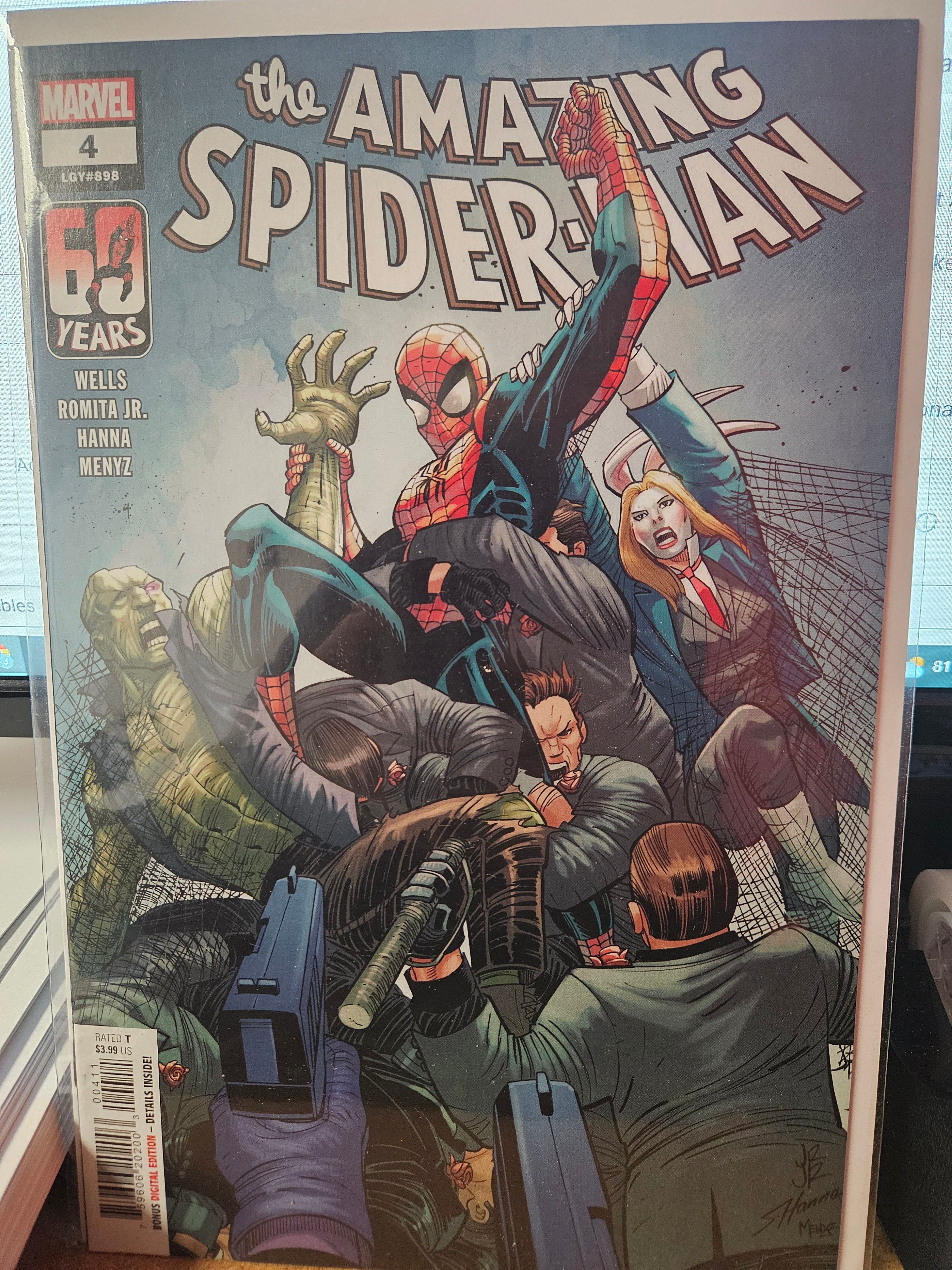 AMAZING SPIDER-MAN #4 HANNA MENYZ (CB133)