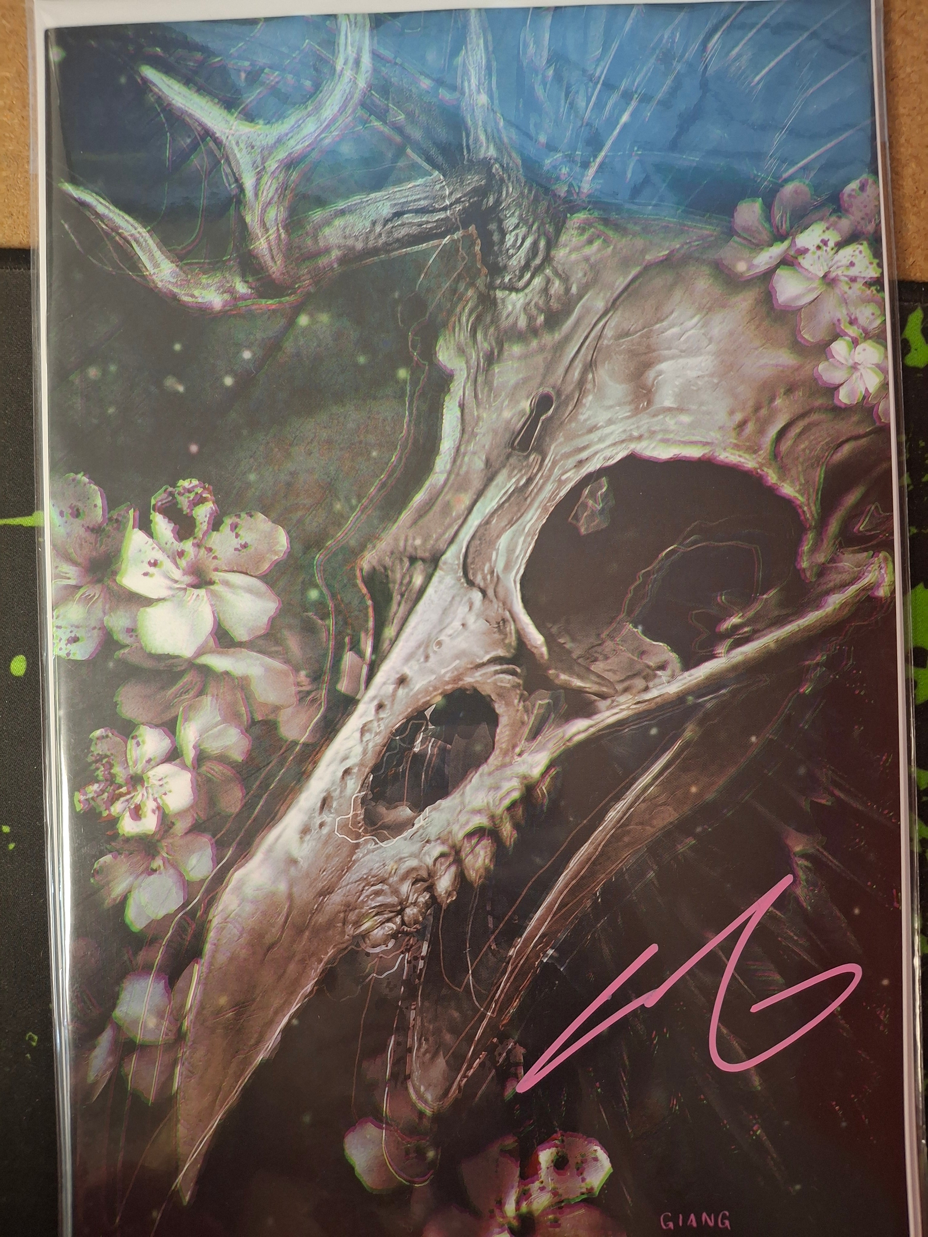 LOCKE $ KEY SANDMAN HELL & GONE #1 SIGNED BY JOHN GIANG WITH COA (SS8)