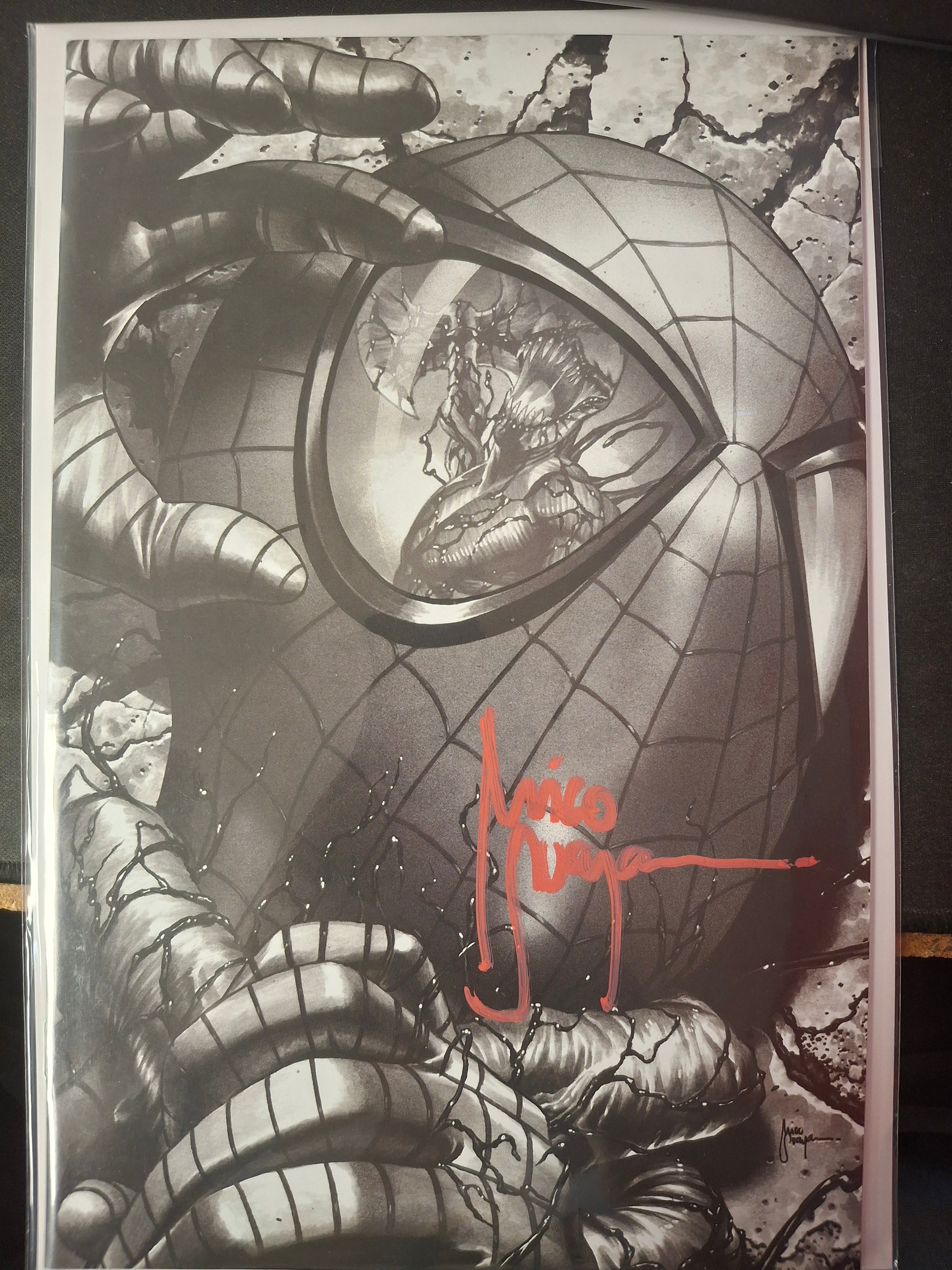 CARNAGE #1 SKETCH VARIANT SIGNED BY MICO SUAYAN WITH COA (SS8)