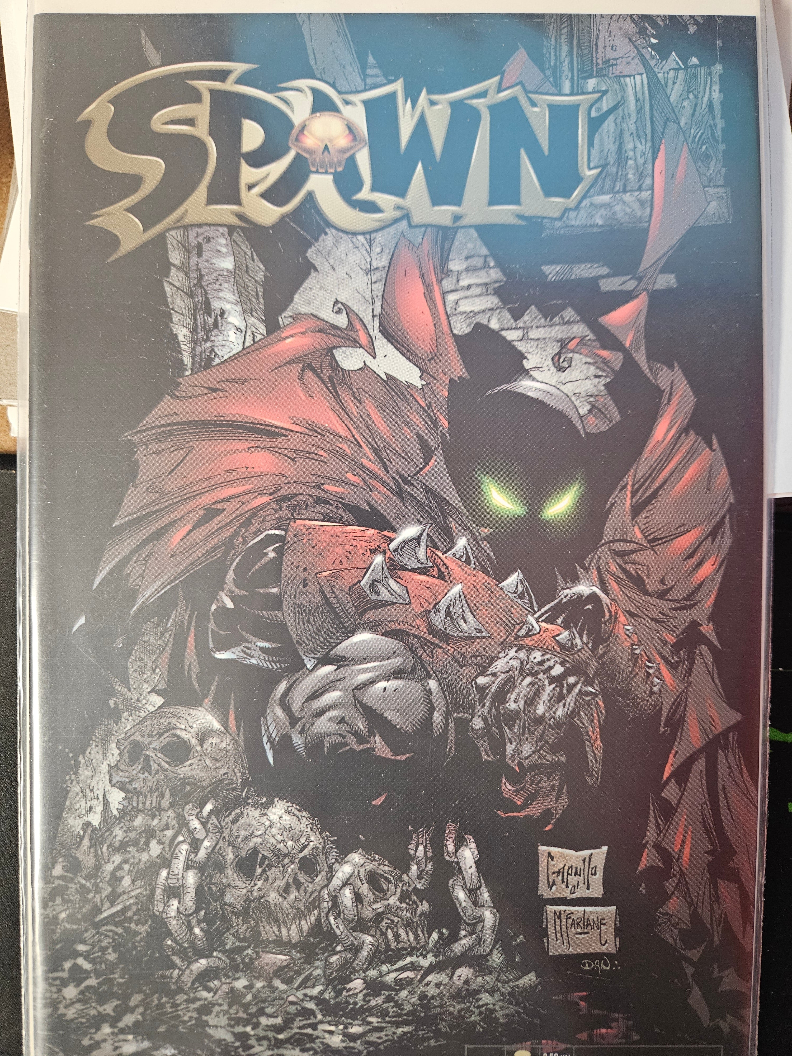 SPAWN #114 (2002) 1ST PRTG GREG CAPULLO & TODD MCFARLANE (CB132)
