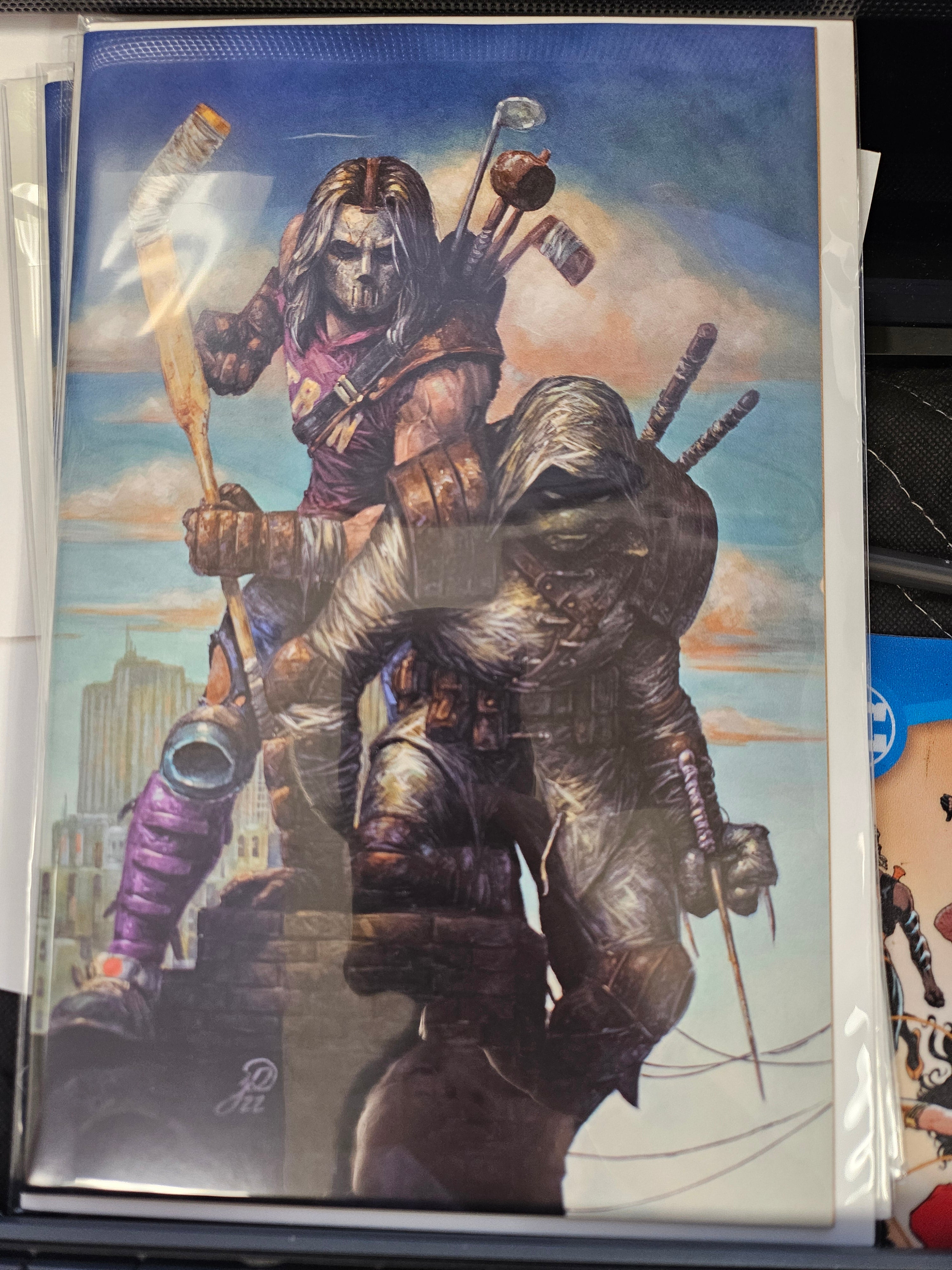 TMNT LAST RONIN LOST YEARS #2 JOHNNY DEJARDINS VIRGIN VARIANT (CB128)