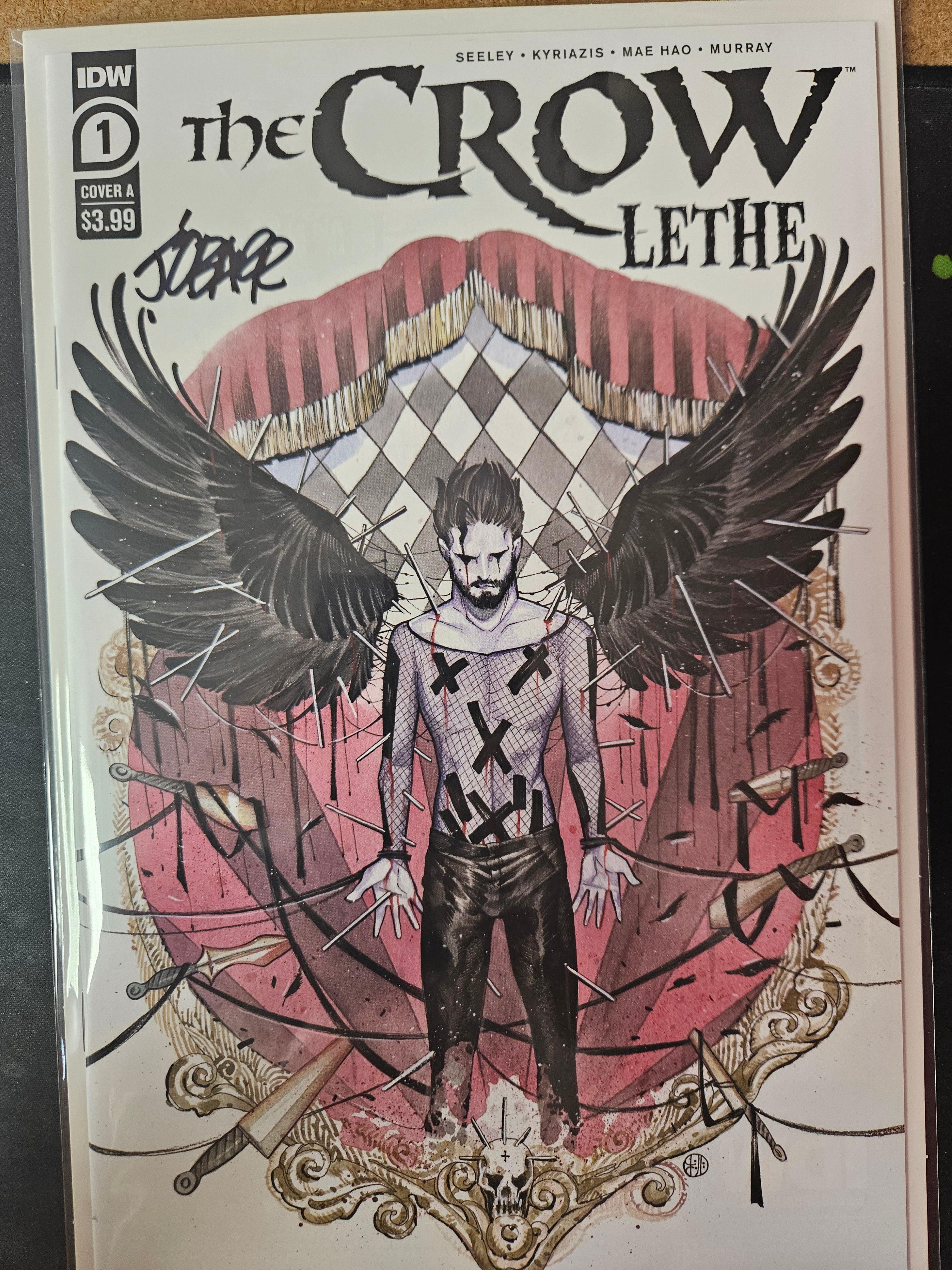 CROW LETHE #1 (OF 3) CVR A PEACH MOMOKO SIGNED BY GAMES O'BARR (SS11)