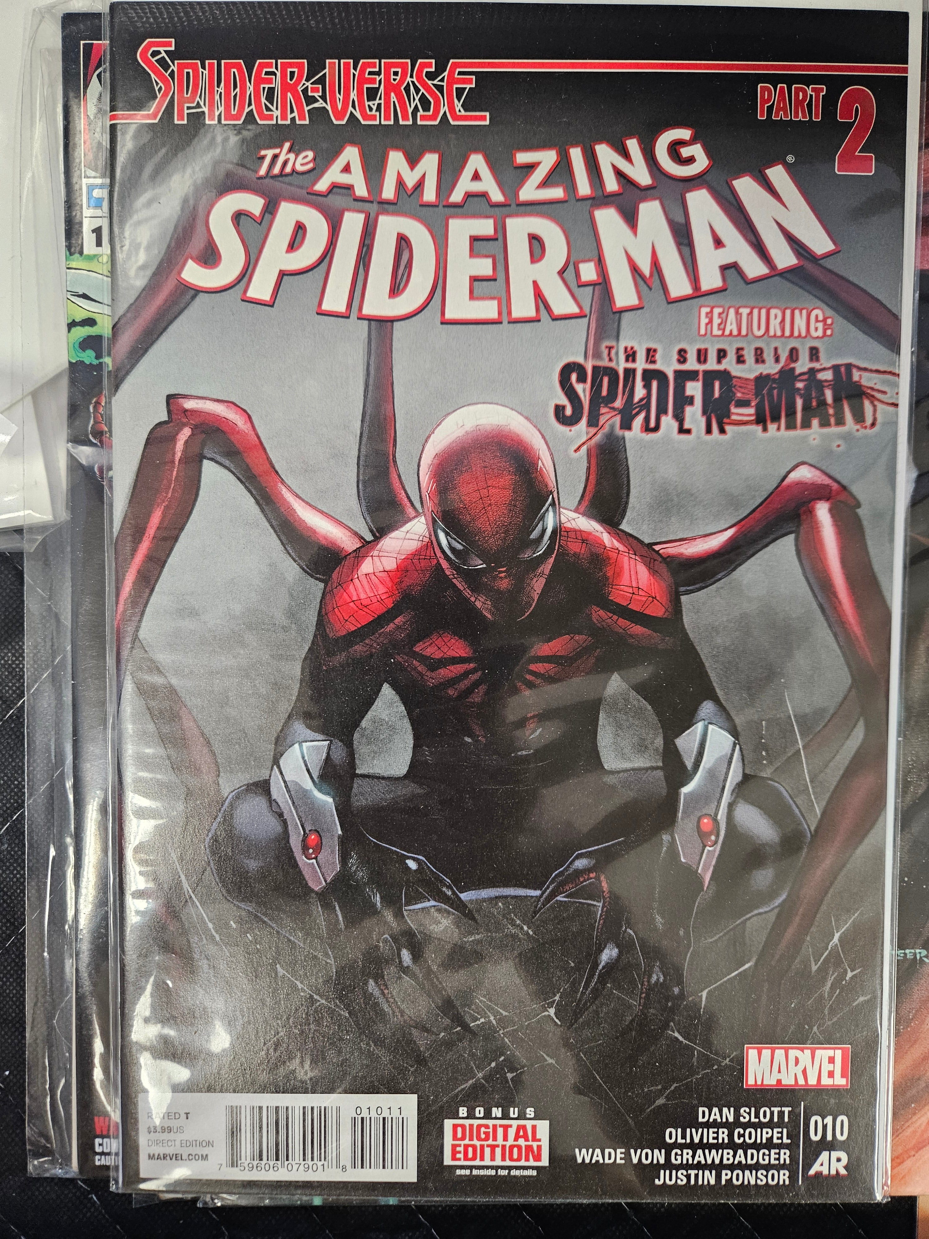 AMAZING SPIDER-MAN #10 SPIDER-VERSE 1ST SPIDER-PUNK (CB133)
