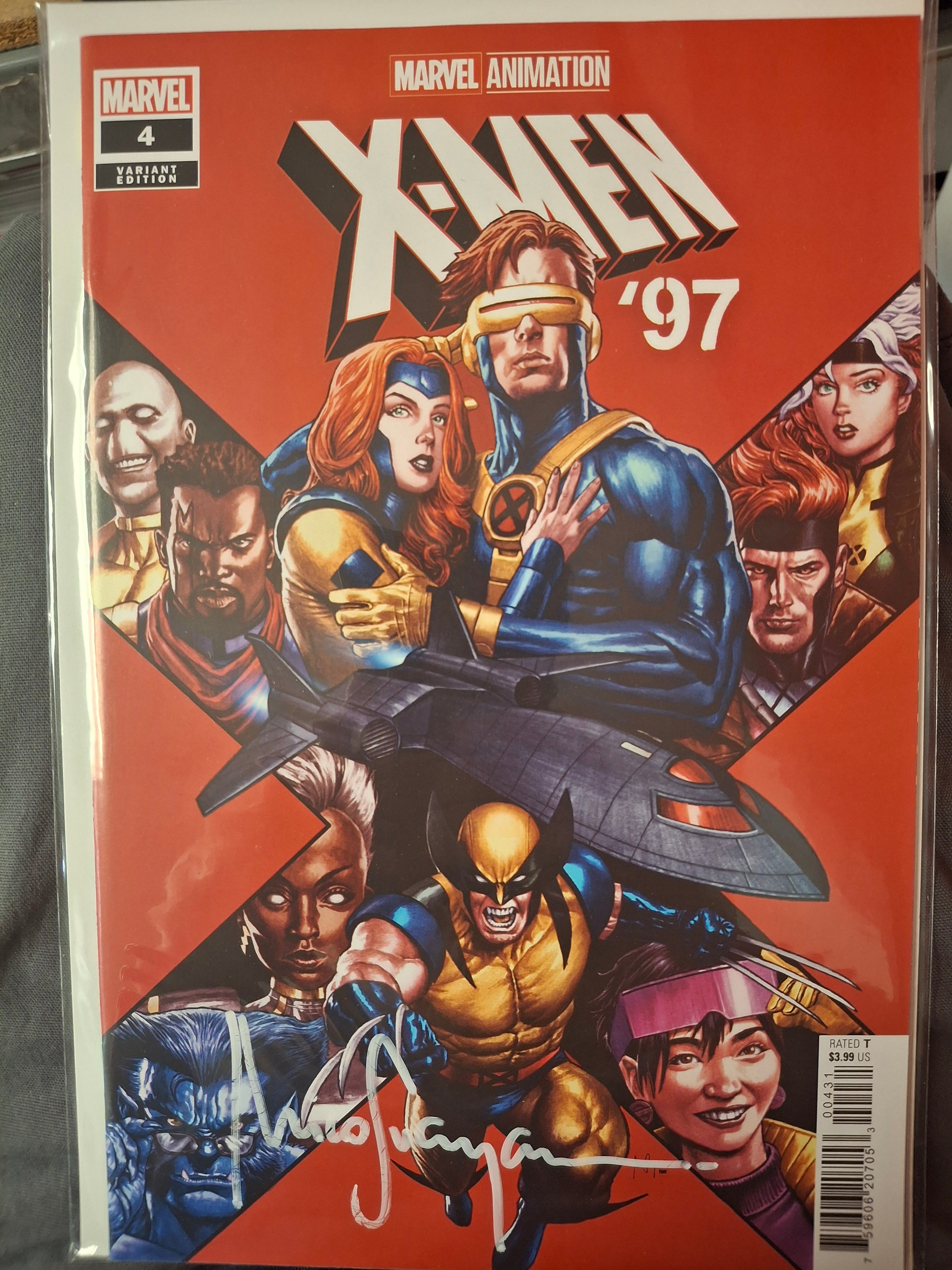 X-MEN '97 #4 SIGNED BY MICO SUAYAN WITH COA (SS7)(SS9)