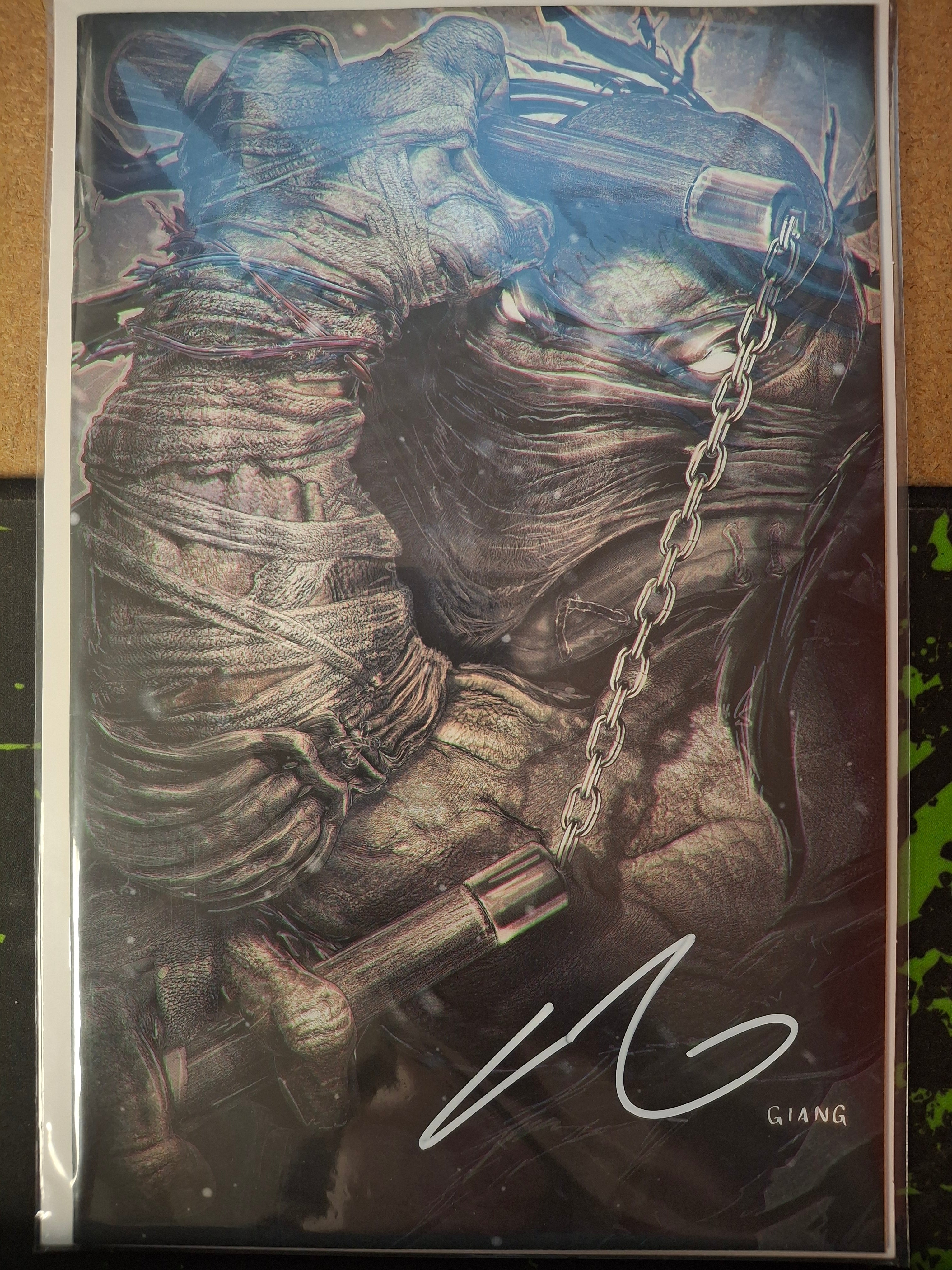 TMNT THE LAST RONIN LOST YEARS #2 JOHN GIANG SIGNED BY JOHN GIANG W/ COA (SS8)