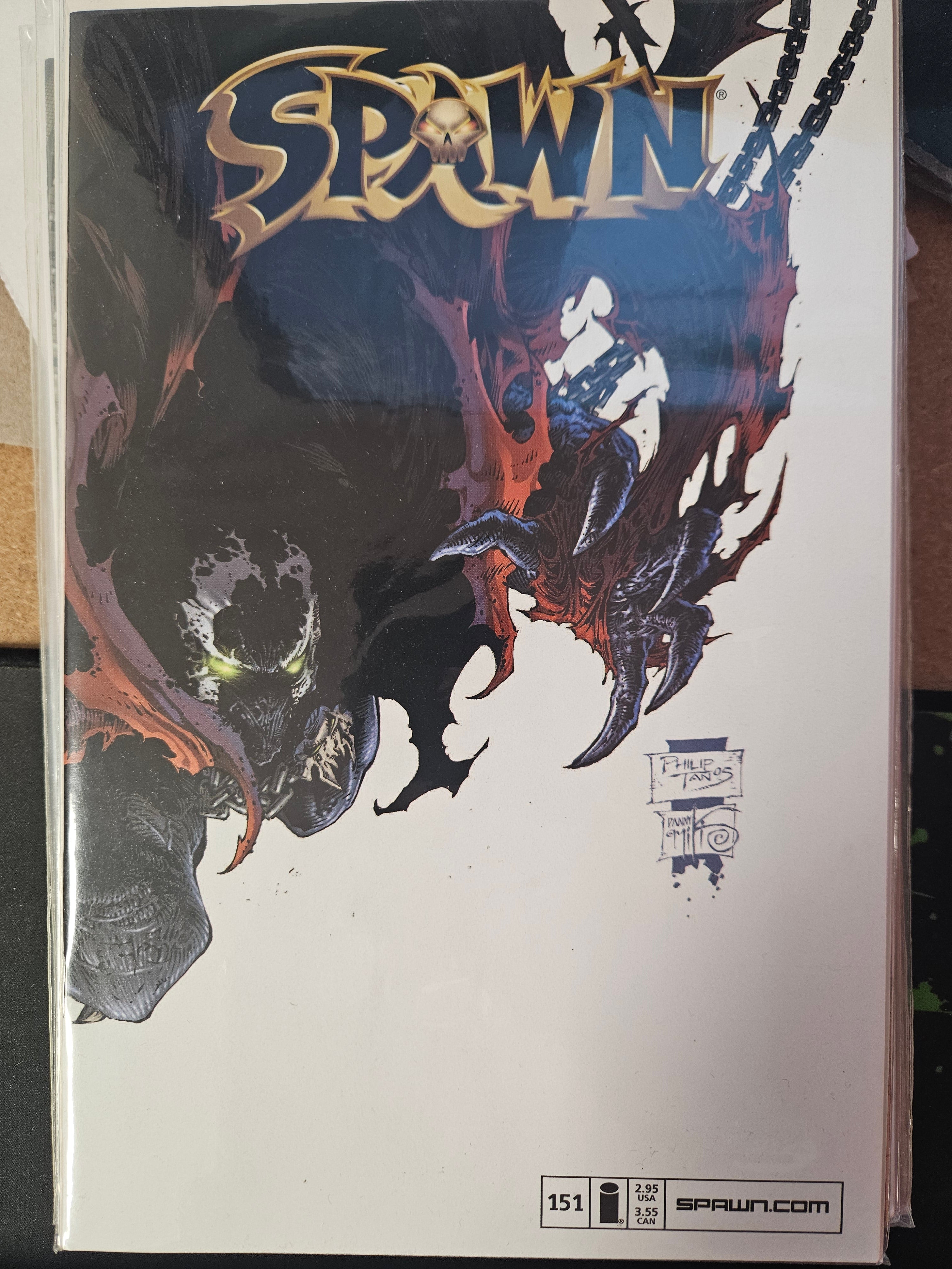 SPAWN #151 TODD MCFARLANE (CB133)