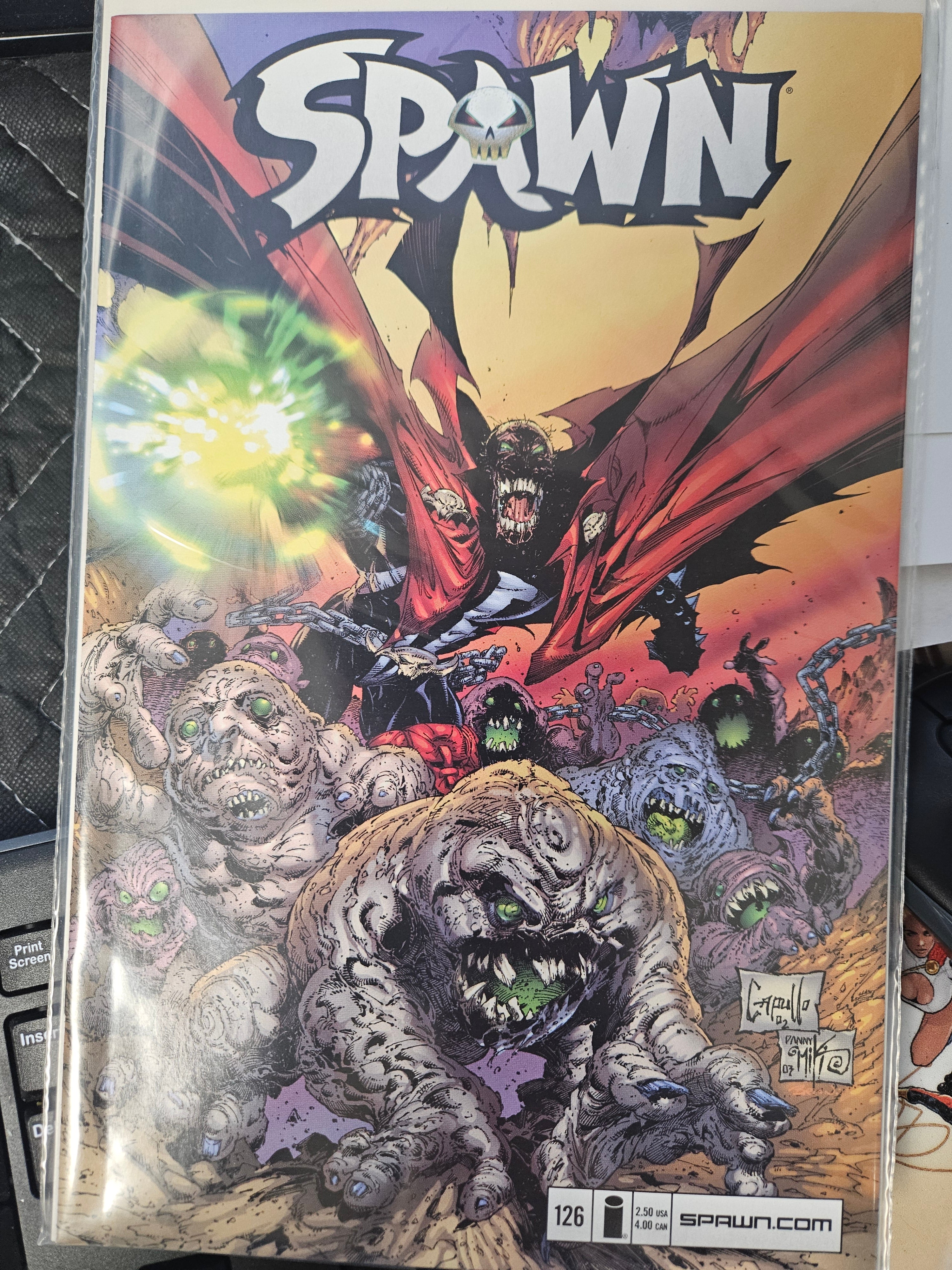 SPAWN #126 TODD MCFARLANE (CB132)