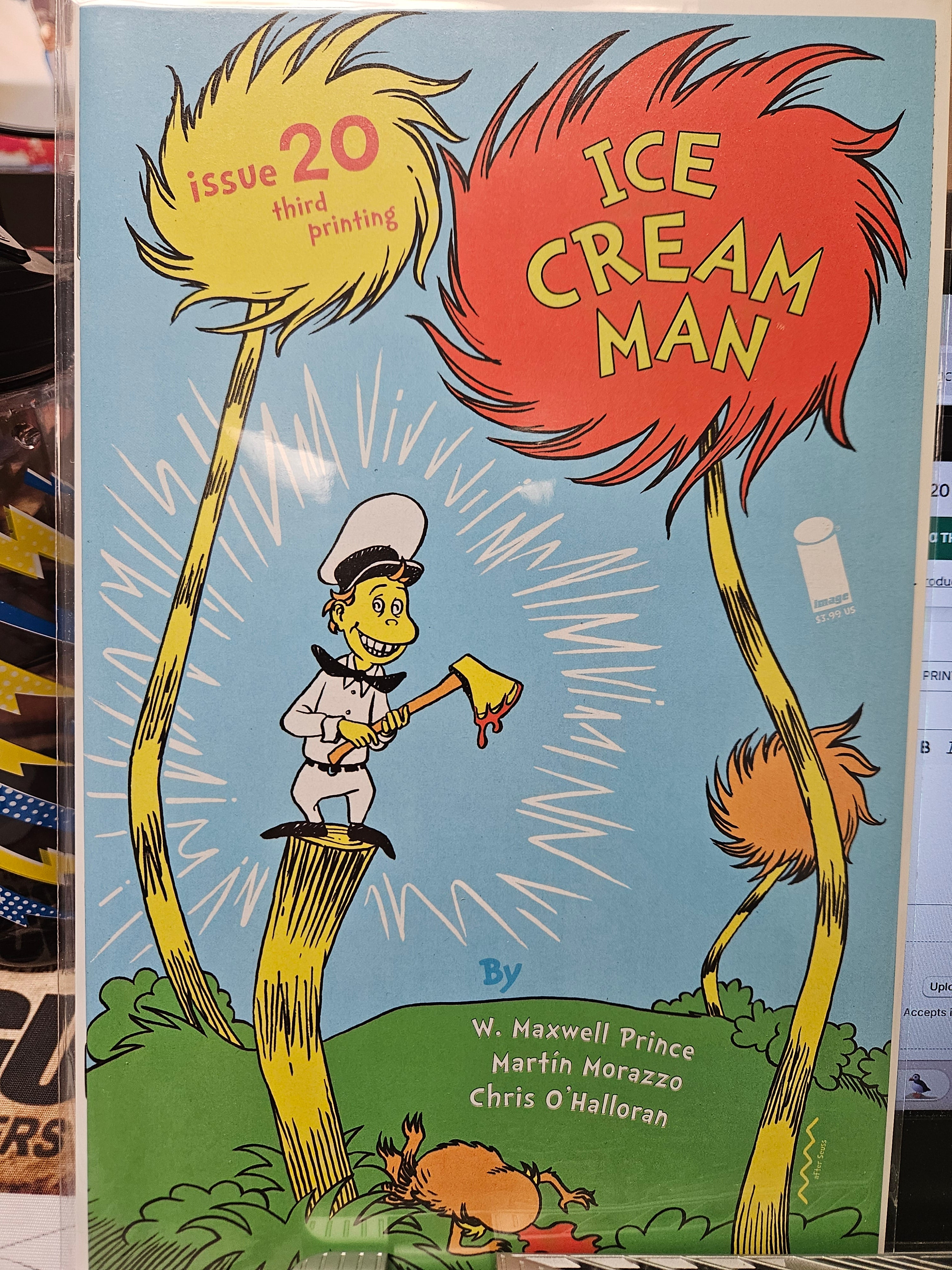 ICE CREAM MAN #20 THIRD PRINTING (CB133)