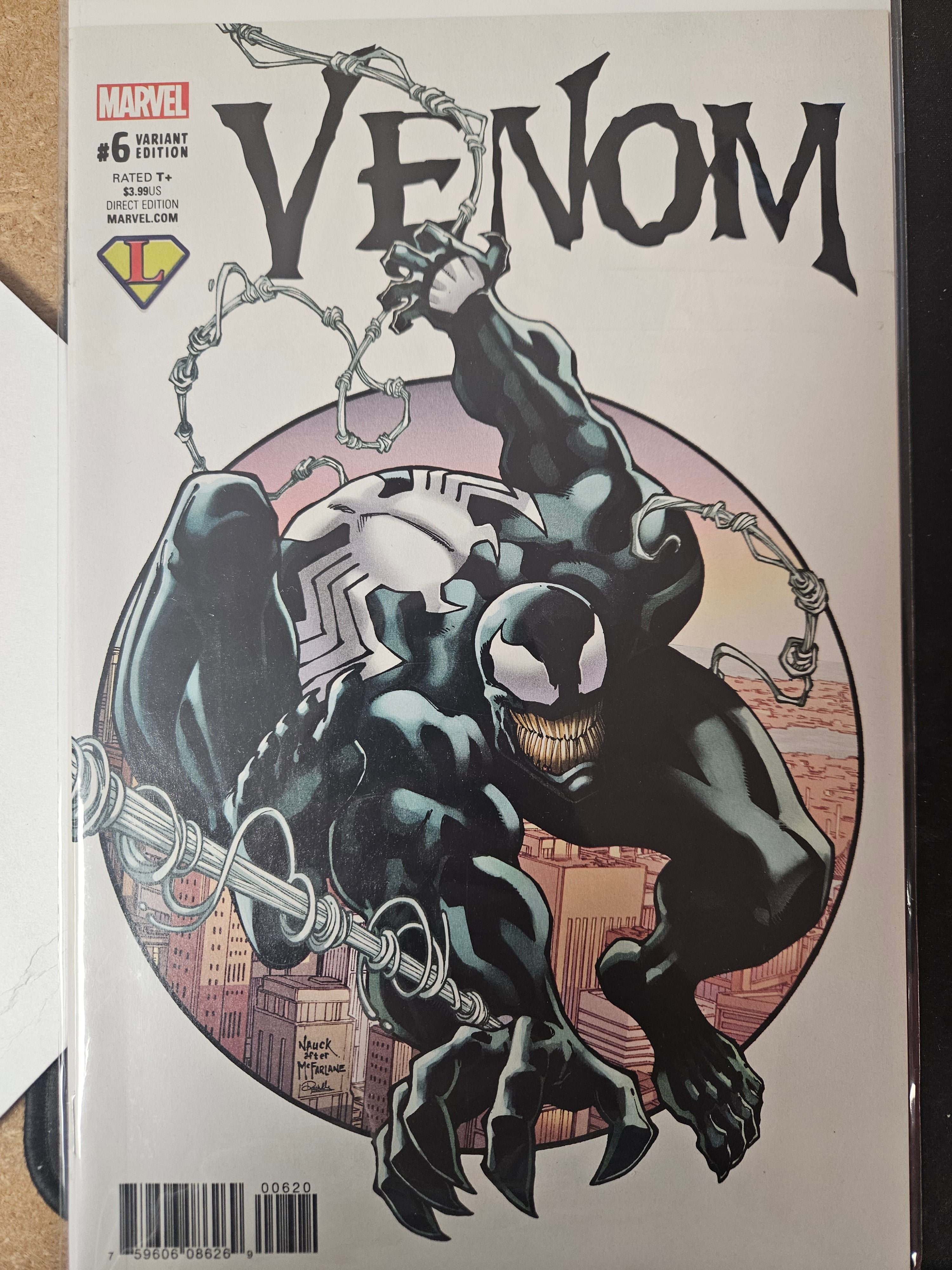 VENOM #6 TODD NAUCK ASM 300 HOMAGE (CB120)