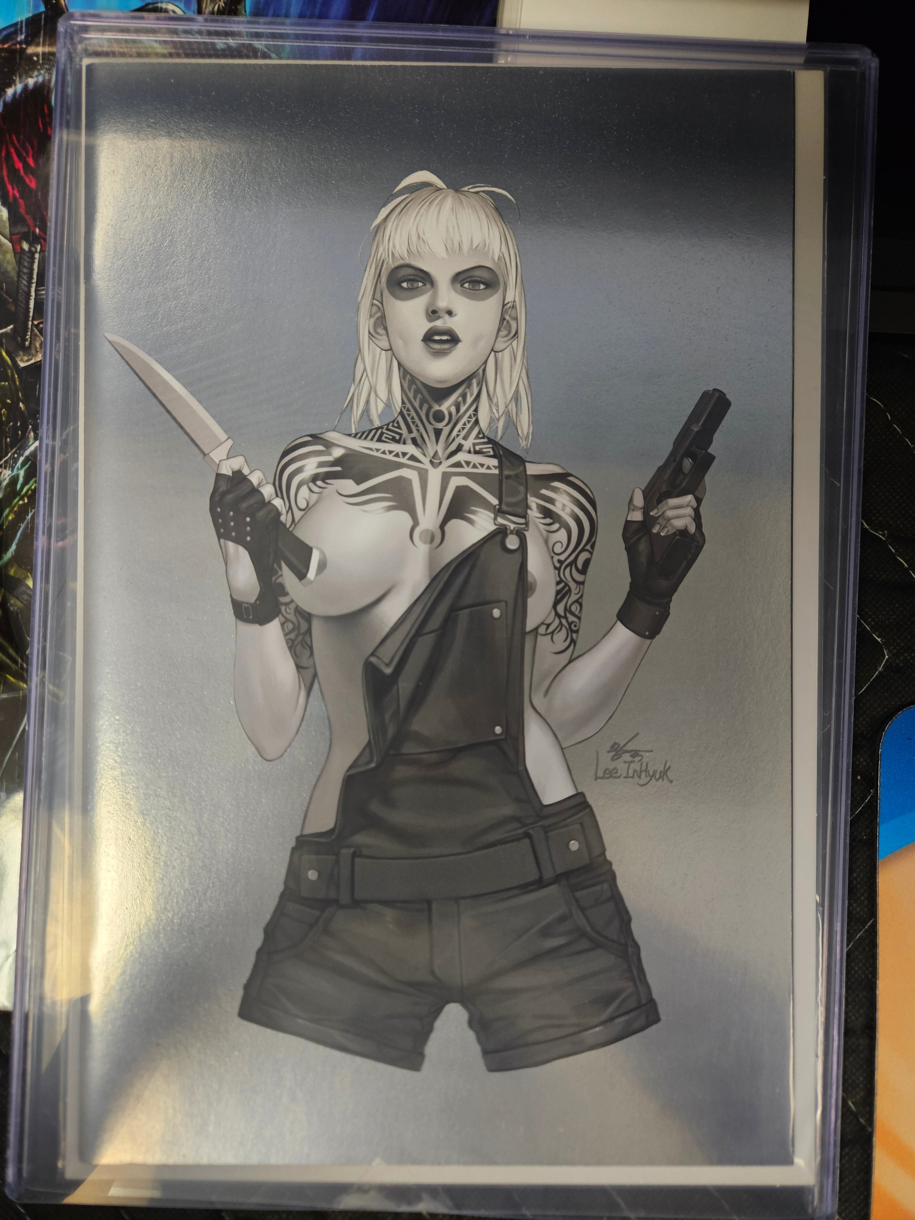 W0RLDTR33 #1 INHYUK LEE SILVER FOIL (I43)
