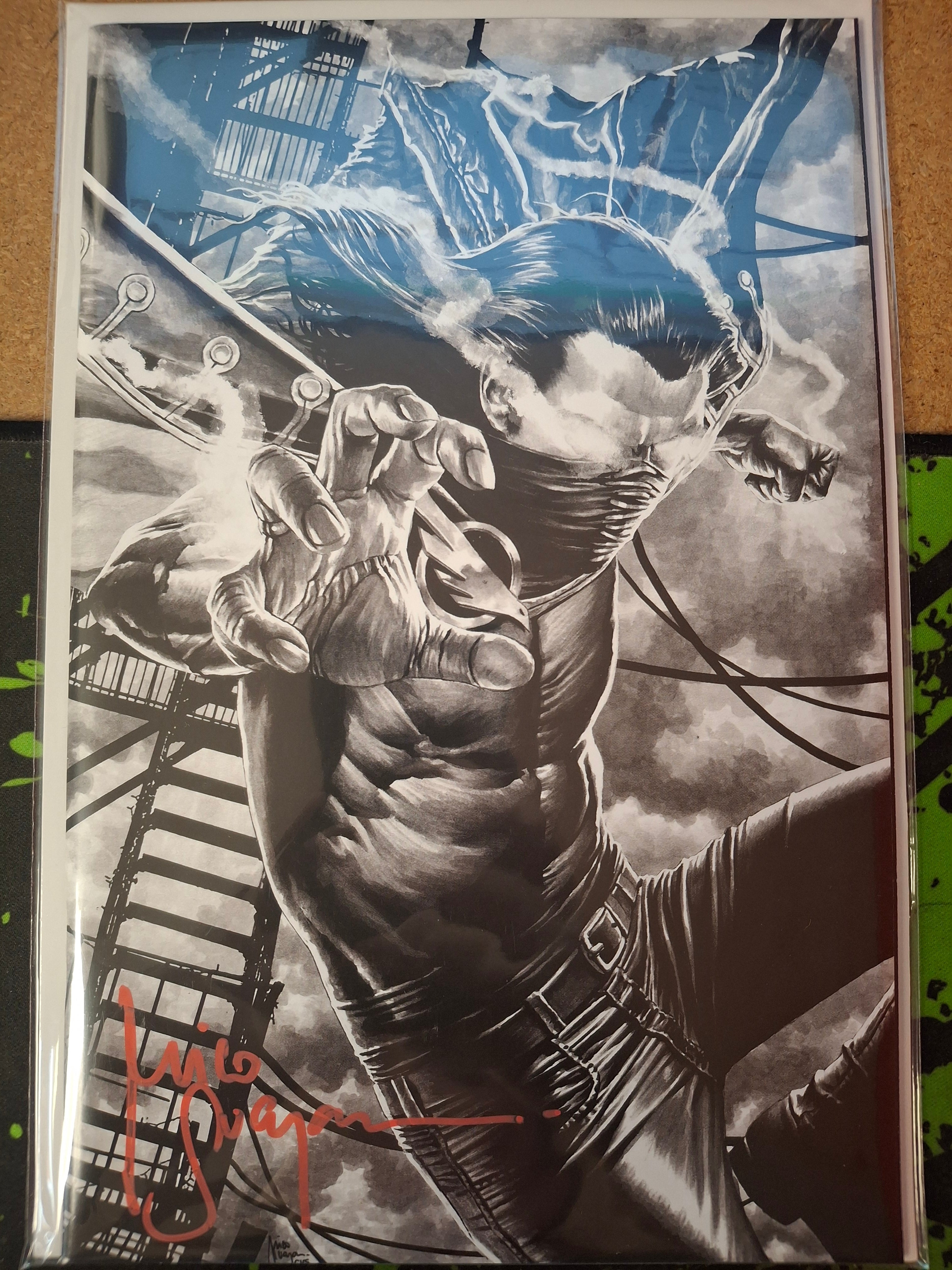 VANISH #1 SKETCH SIGNED BY MICO SUAYAN WITH COA (SS7)