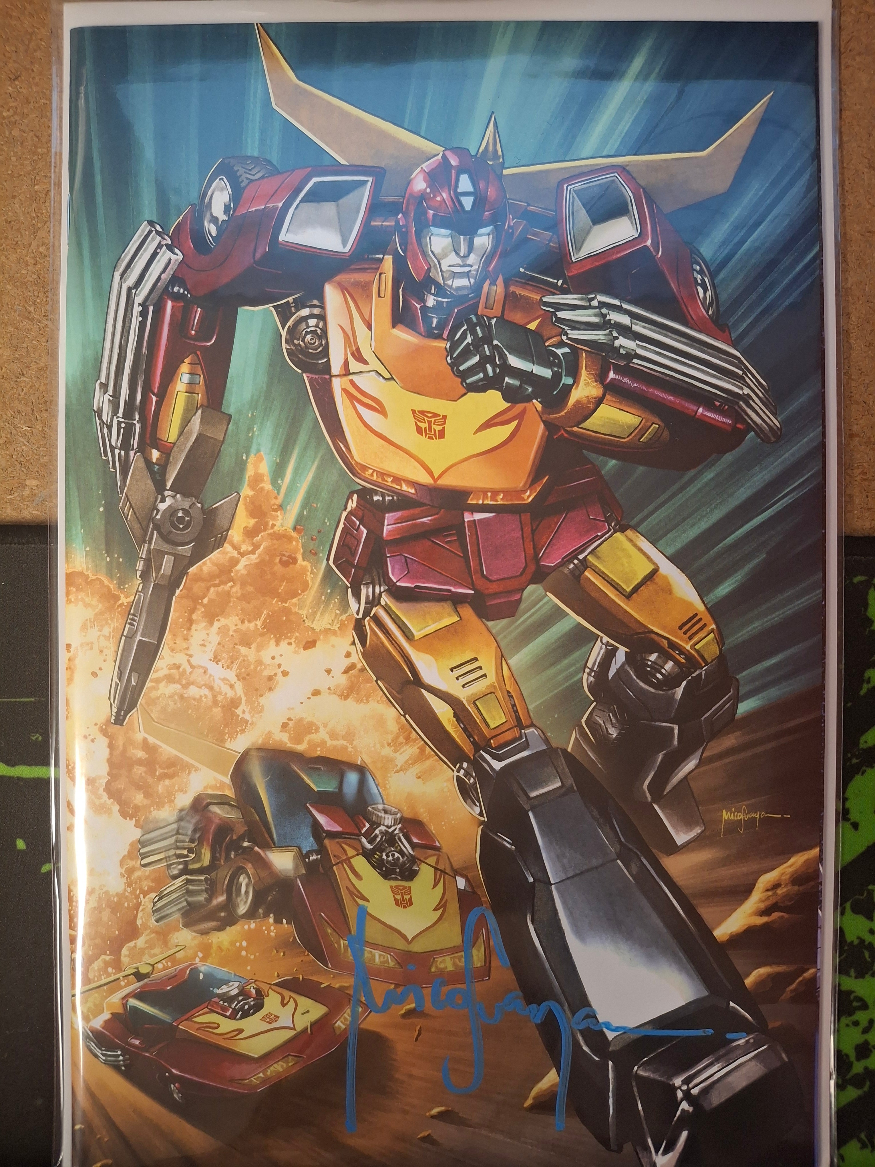 VOID RIVALS #15 VIRGIN VARIANT SIGNED BY MICO SUAYAN W/COA (SS9)