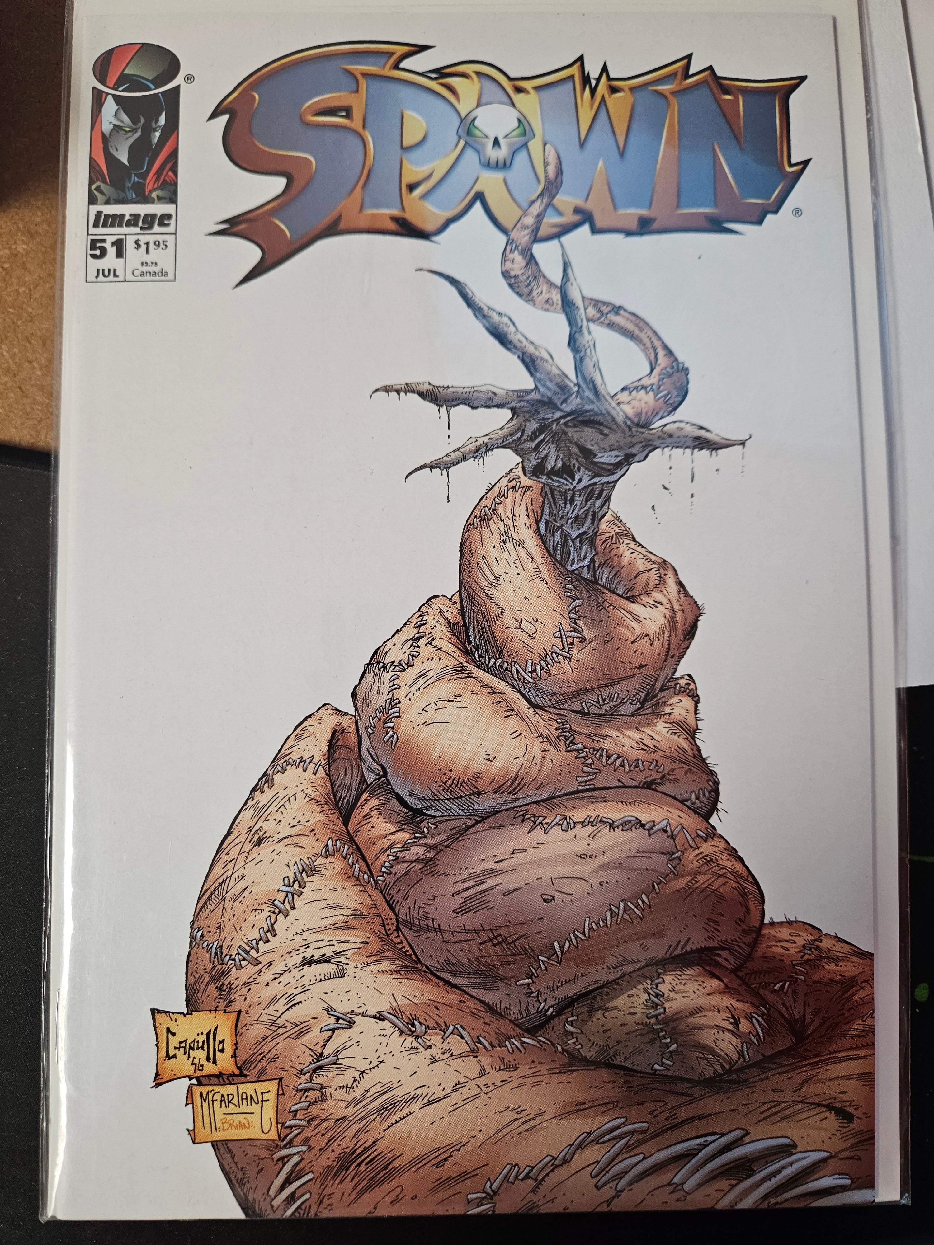 SPAWN #51 (1992) IMAGE COMICS TODD MCFARLANE (CB132)