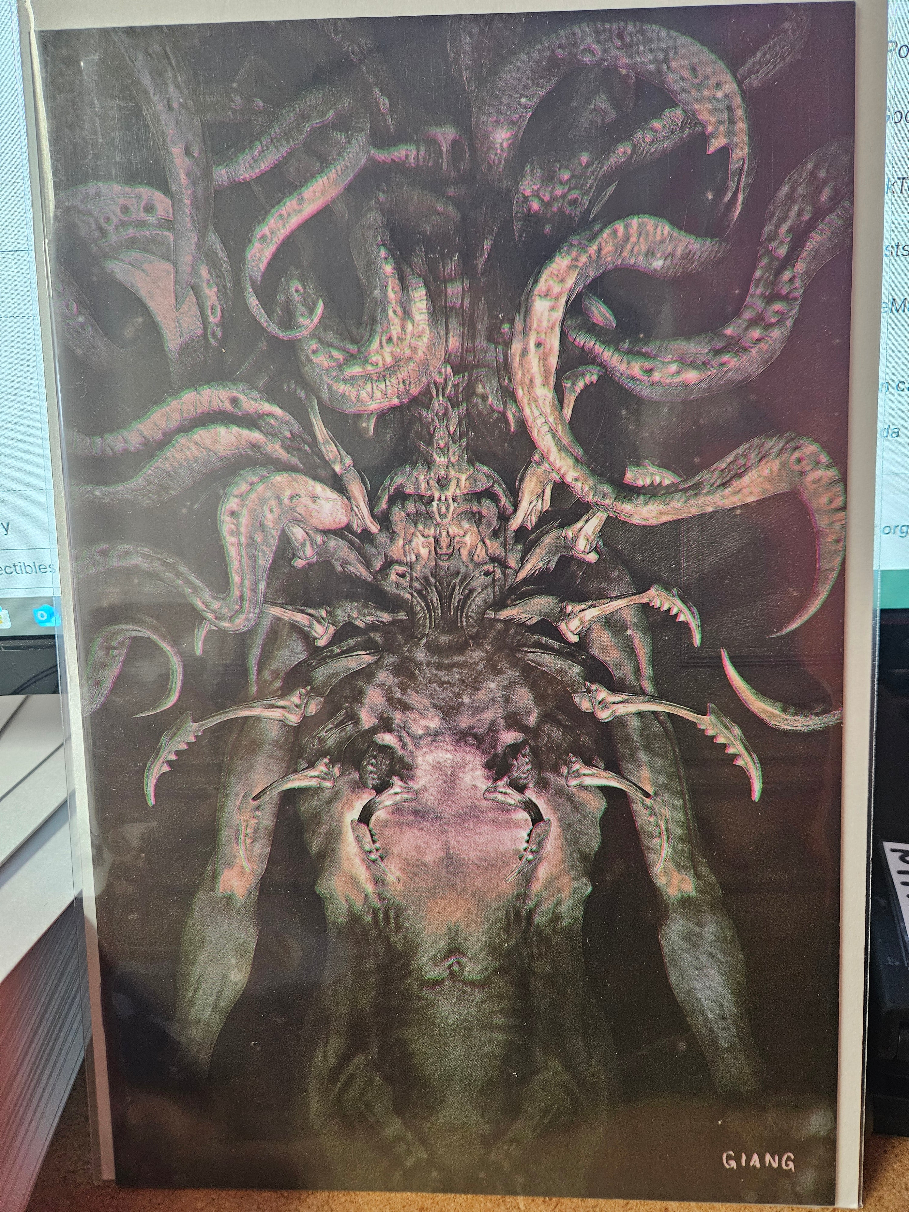 NITA HAWES' NIGHTMARE BLOG #1 VIRGIN VARIANT JOHN GIANG (I146)