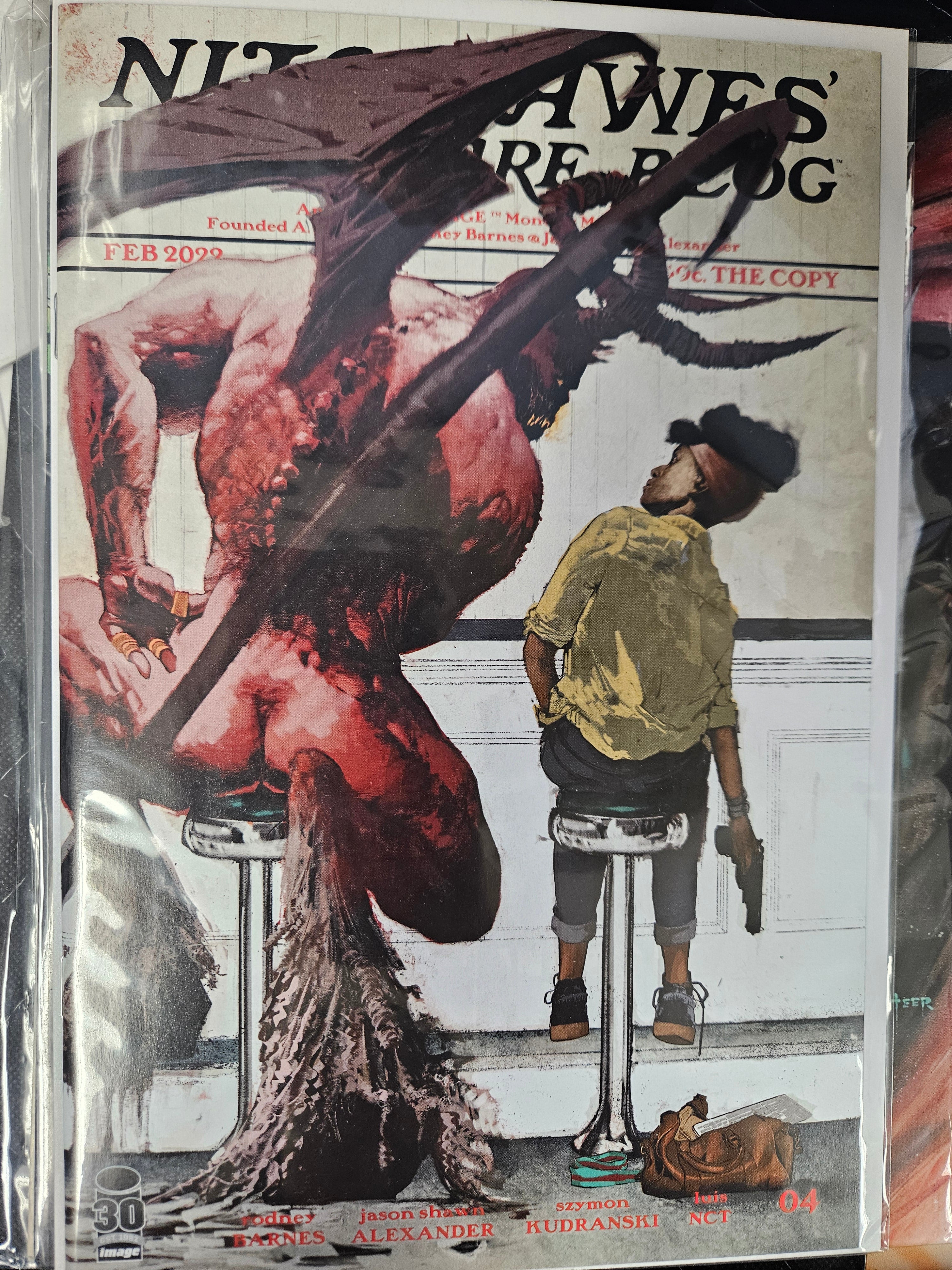 NITA HAWES' NIGHTMARE BLOG #4 CVR B (CB133)