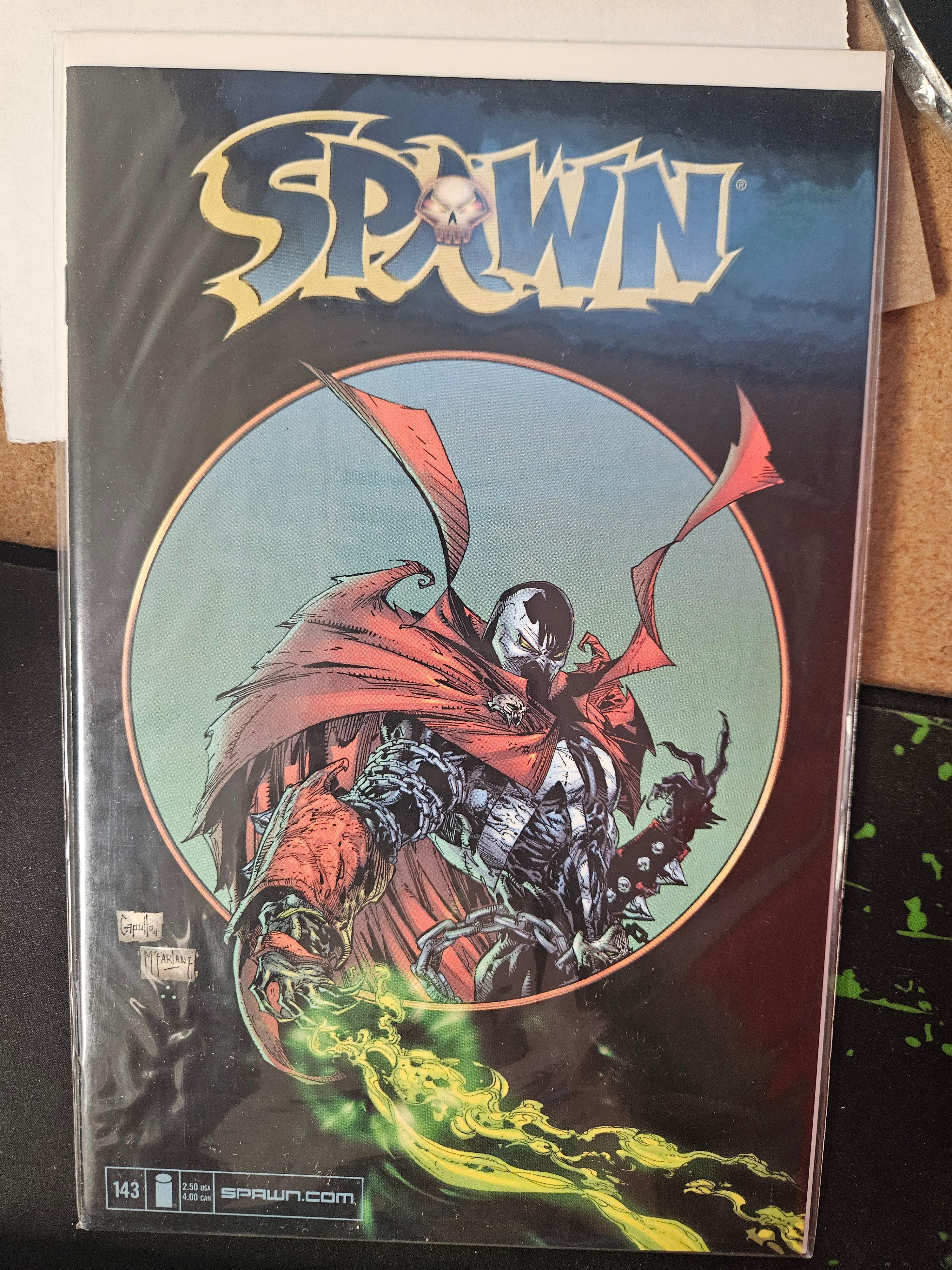 SPAWN #143 TODD MCFARLANE (CB133)