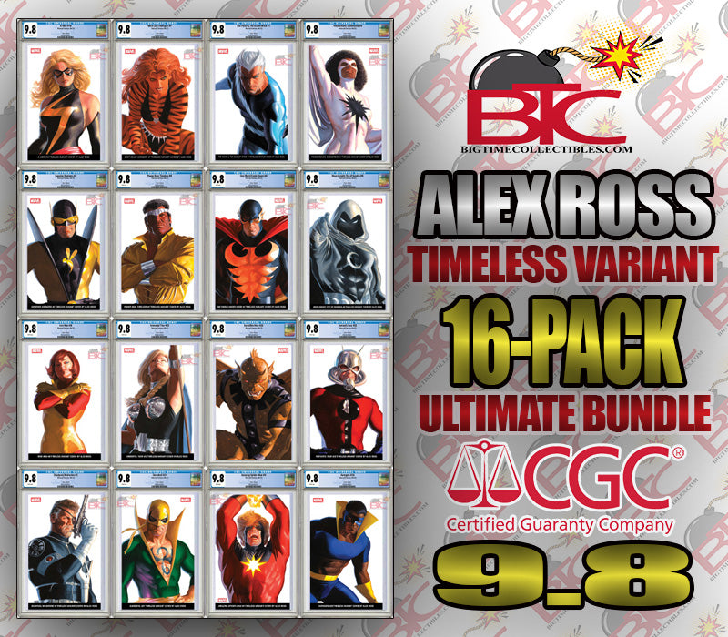 ALEX ROSS TIMELESS VARIANT 2025 16-PACK ULTIMATE BUNDLE (COMPLETE & IN STOCK)