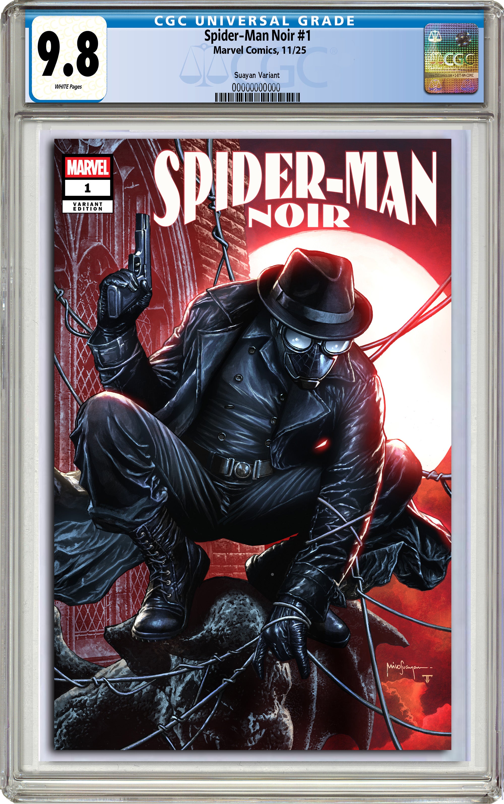 SPIDER-MAN NOIR #1 MICO SUAYAN NYCC EXCLUSIVE HOMAGE
