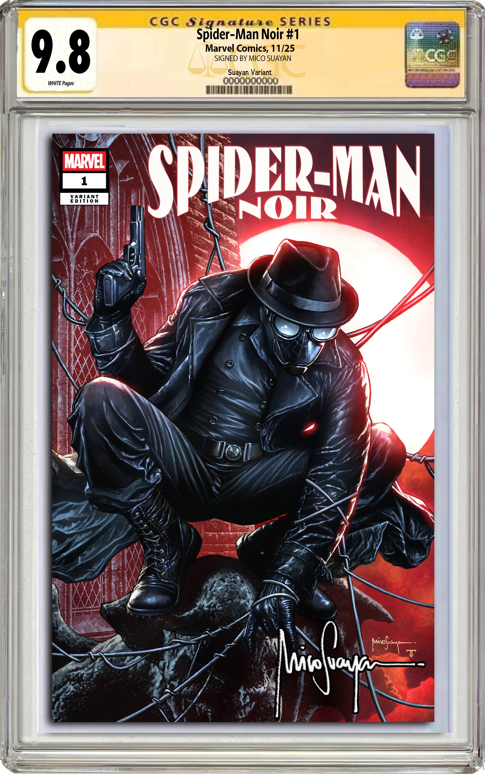 SPIDER-MAN NOIR #1 MICO SUAYAN NYCC EXCLUSIVE HOMAGE